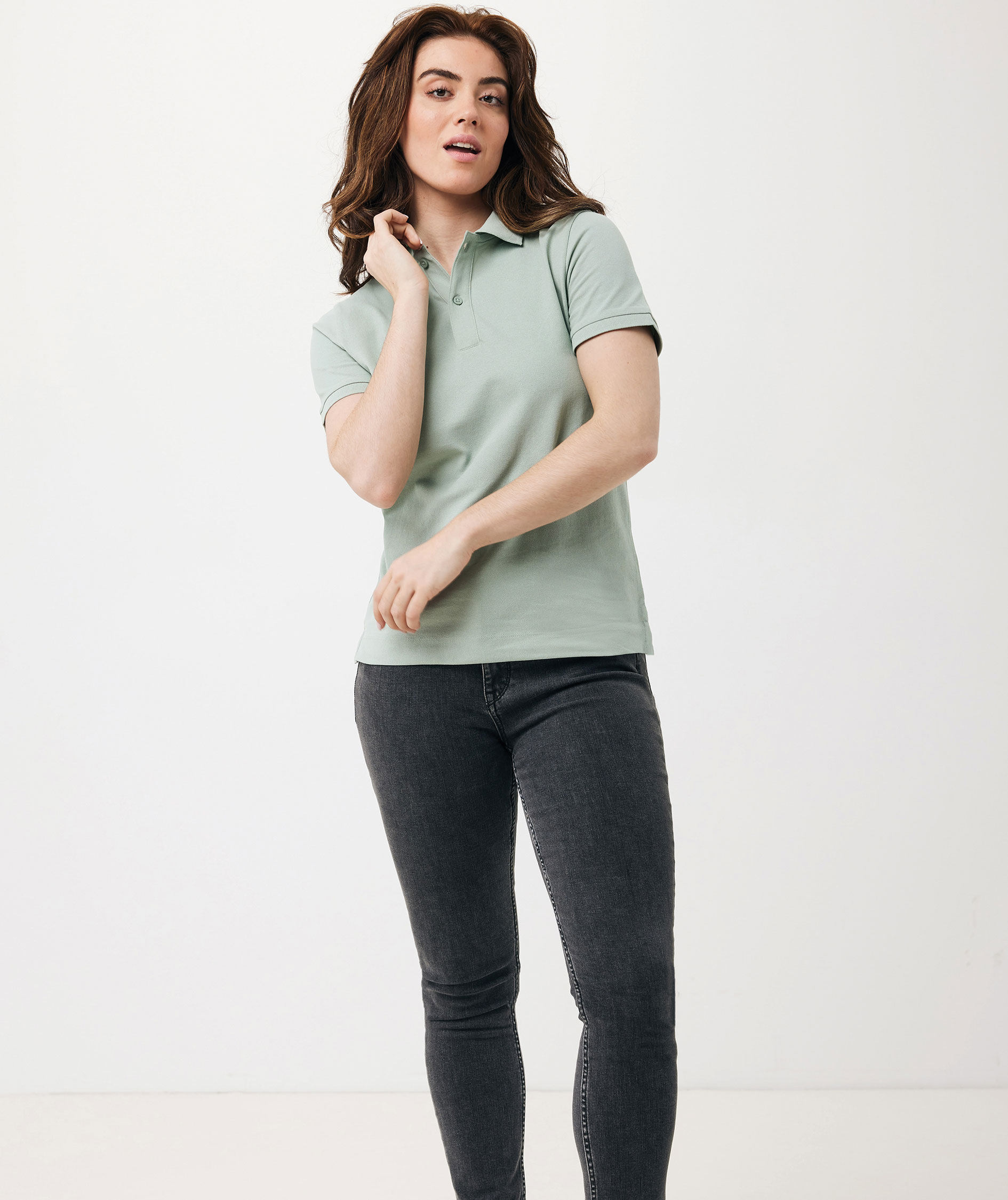 Iqoniq Yosemite polo shirt, Iceberg Green, large image number 4