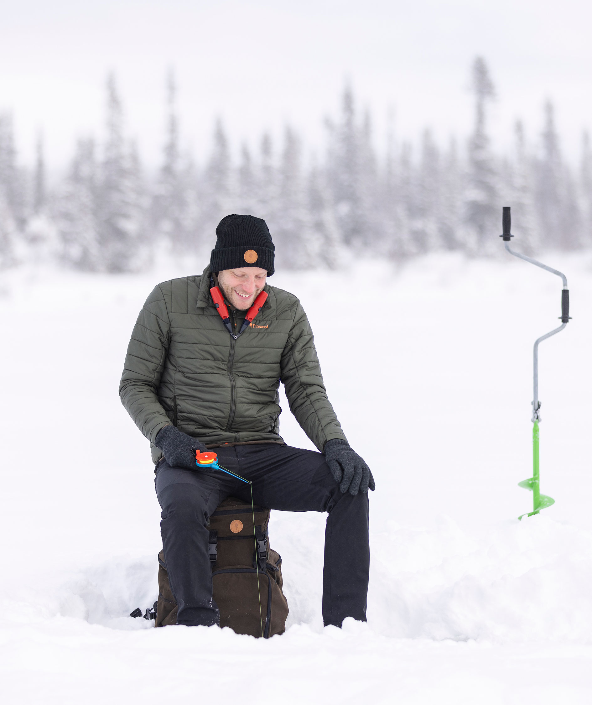 Pinewood&nbsp;Abisko Insulation Lite jakke, Clover Green, large image number 1