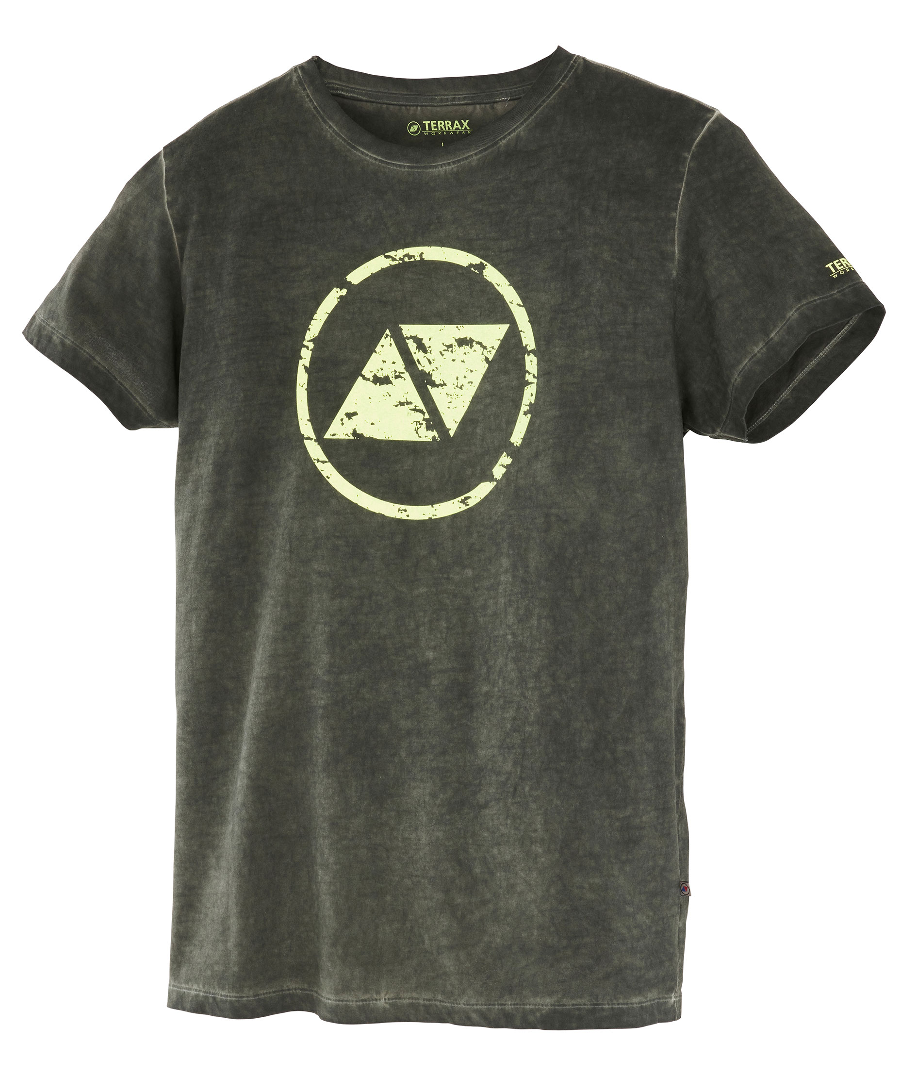 Terrax T-Shirt, Dunkelgr&uuml;n/Limone