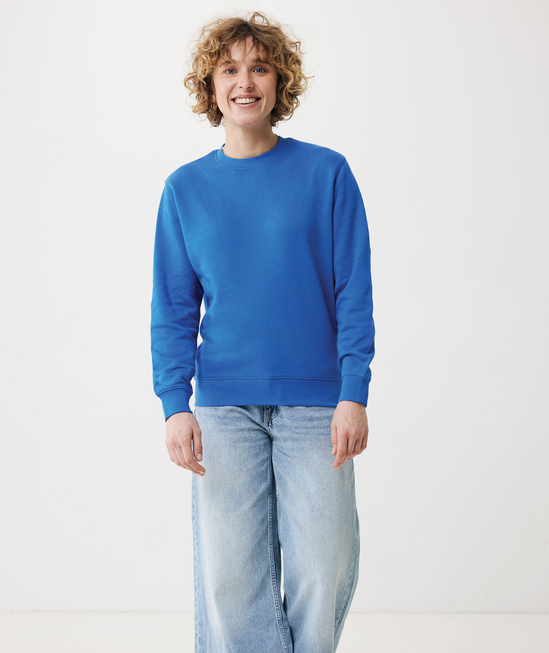 Iqoniq Etosha sweatshirt, Kongebl&aring;, large image number 8