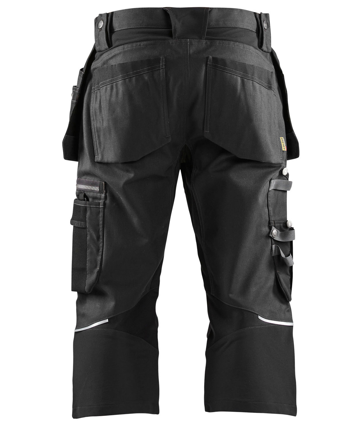 Bl&aring;kl&auml;der hantverkspiratbyxa full stretch, Svart