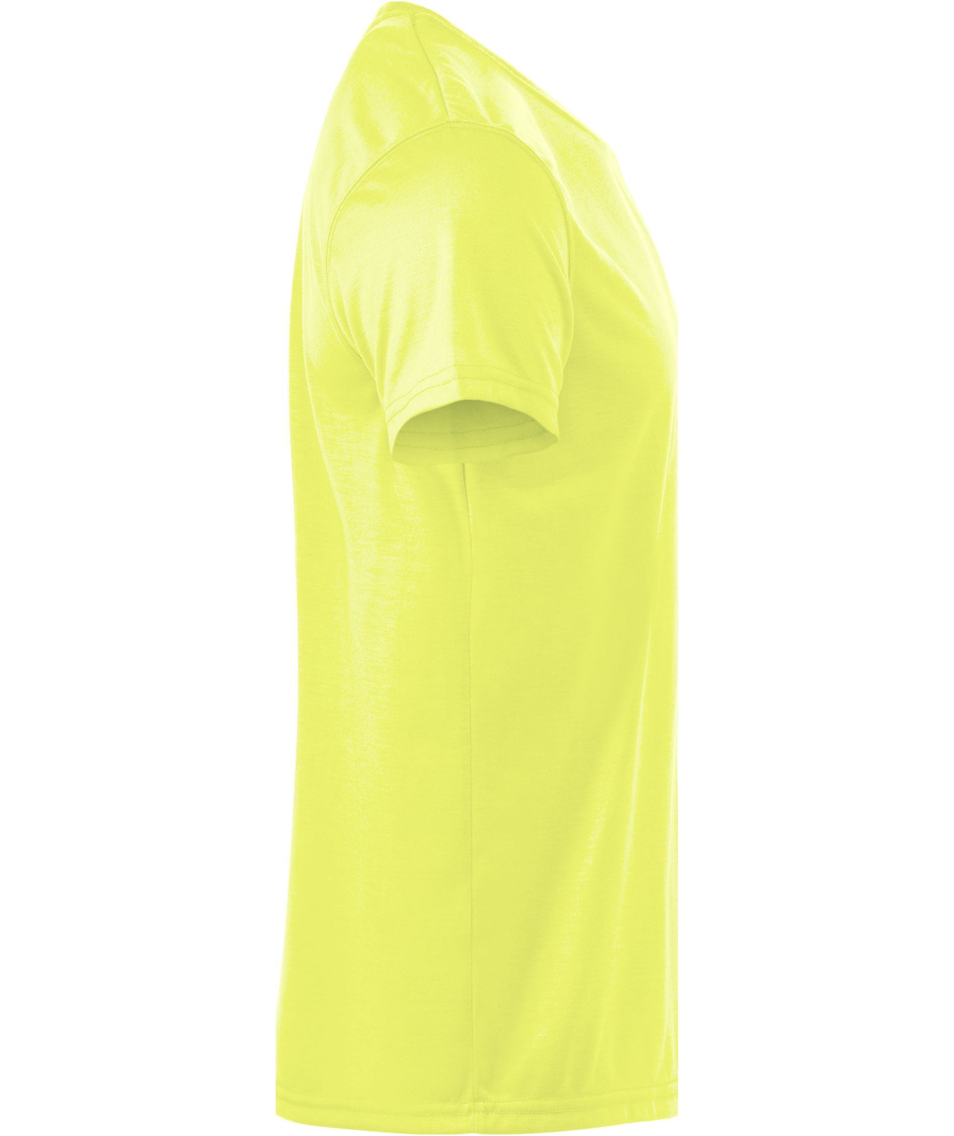 Clique Neon-T T-shirt, Neon Yellow, large image number 2