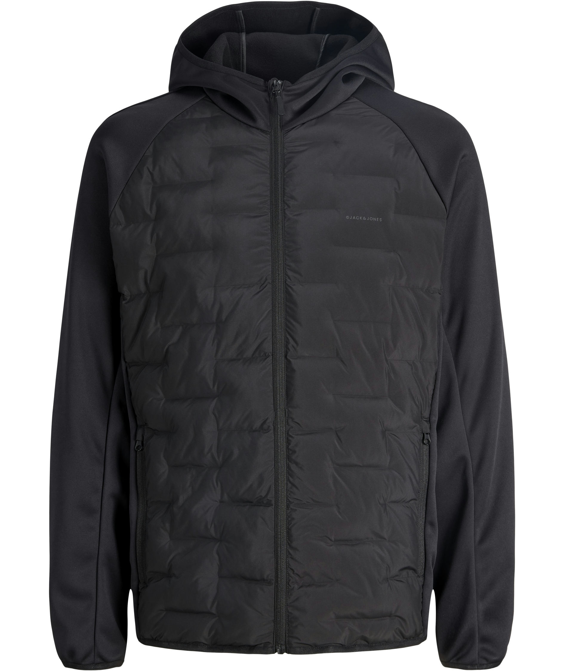 Jack & Jones JJEPERFECT hybridjakke, Black, Black, swatch