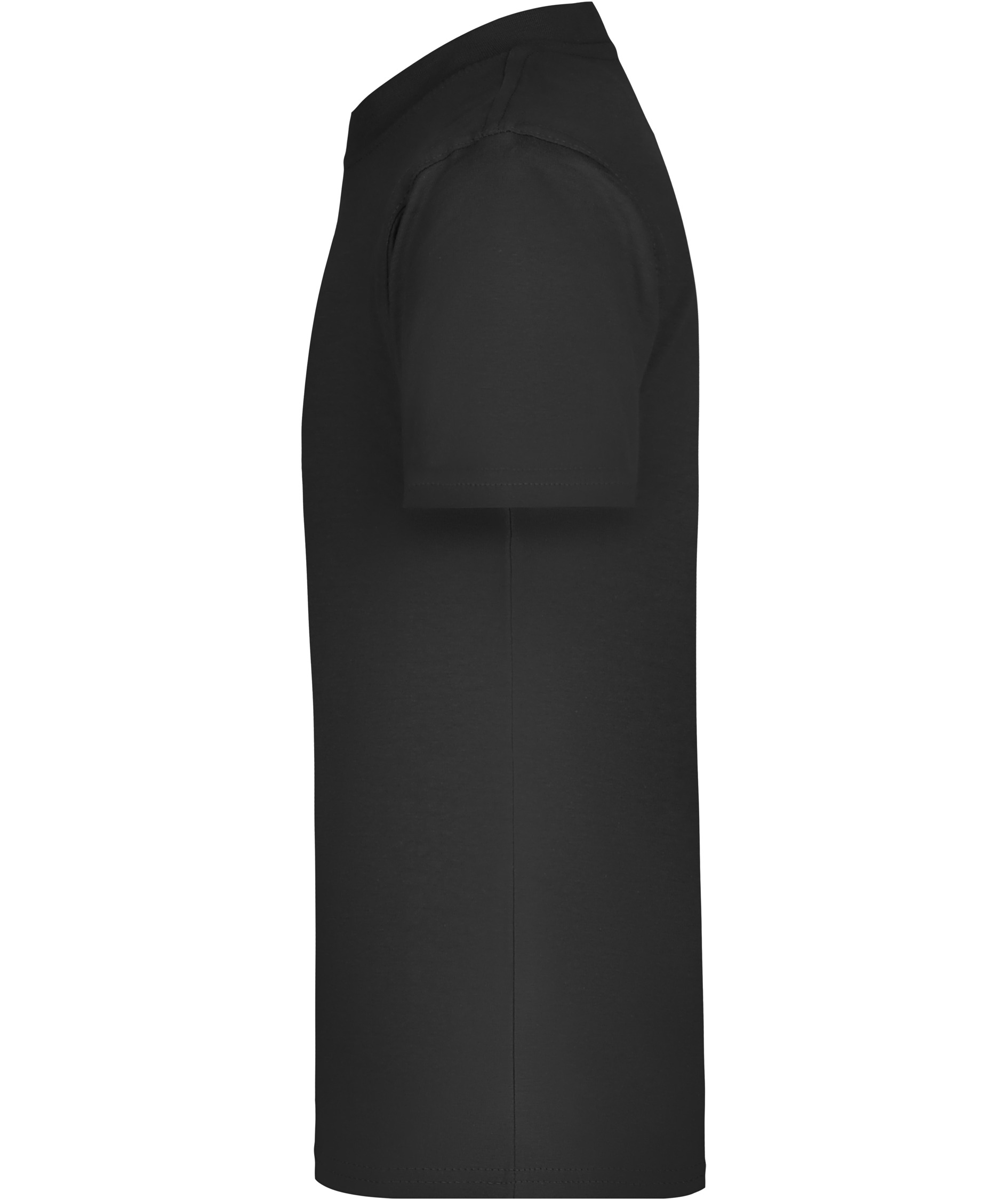 James & Nicholson Junior Basic-T T-shirt til b&oslash;rn, Sort, large image number 3