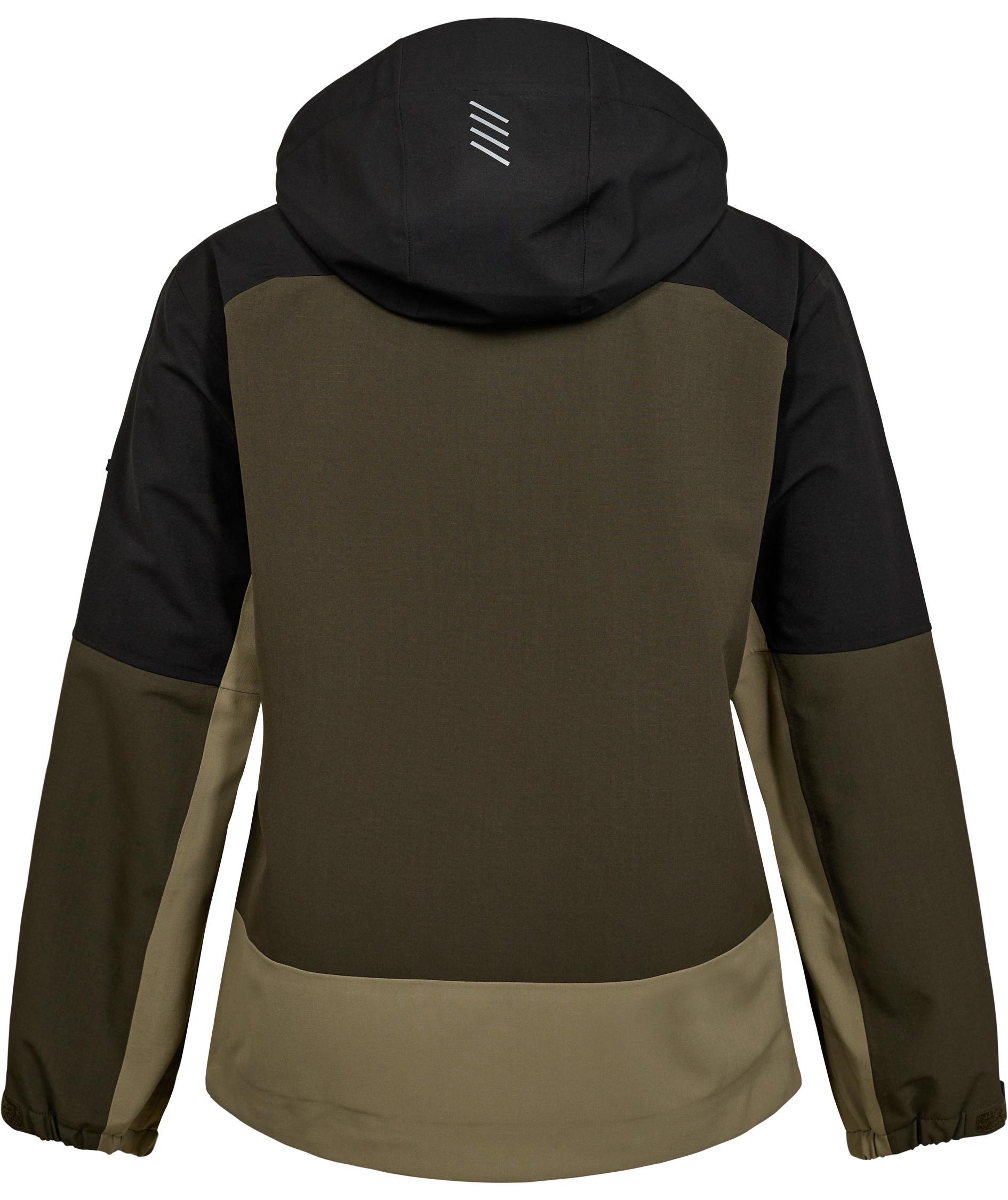 Engel Entire dame skaljakke, Forest Green/Black, large image number 3