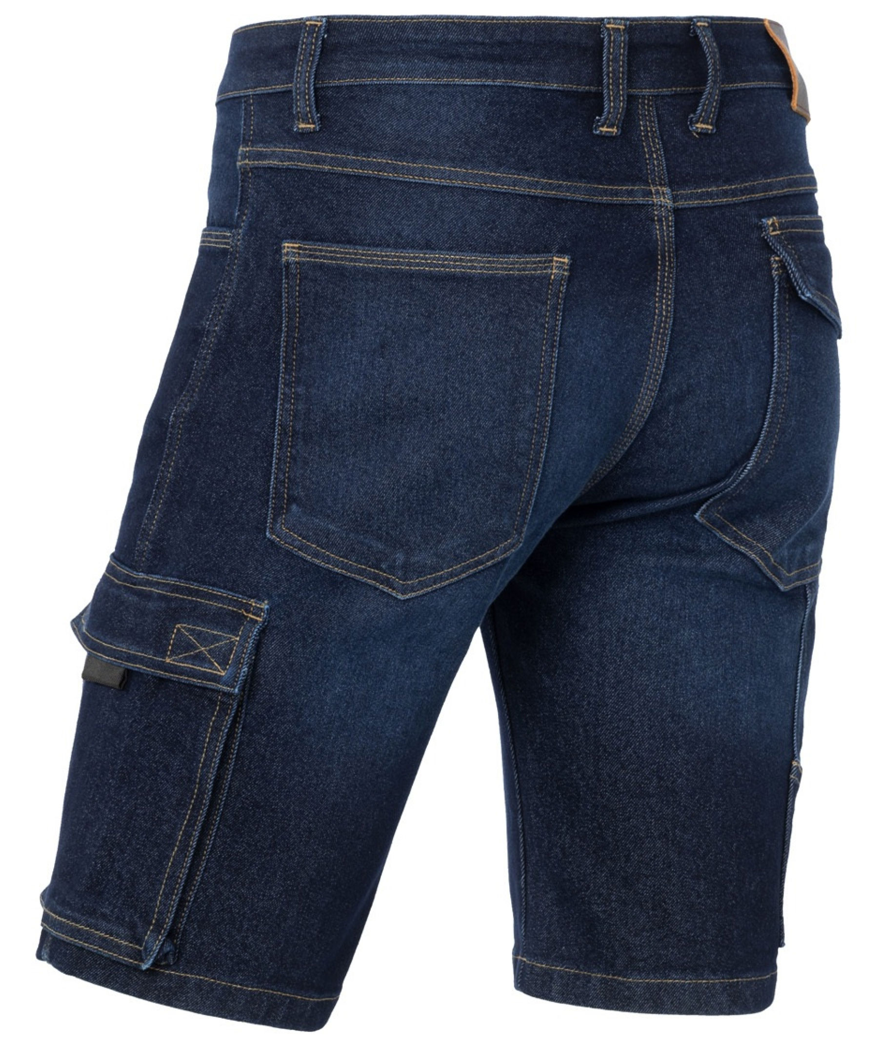Brams Edo shorts, Blue Denim
