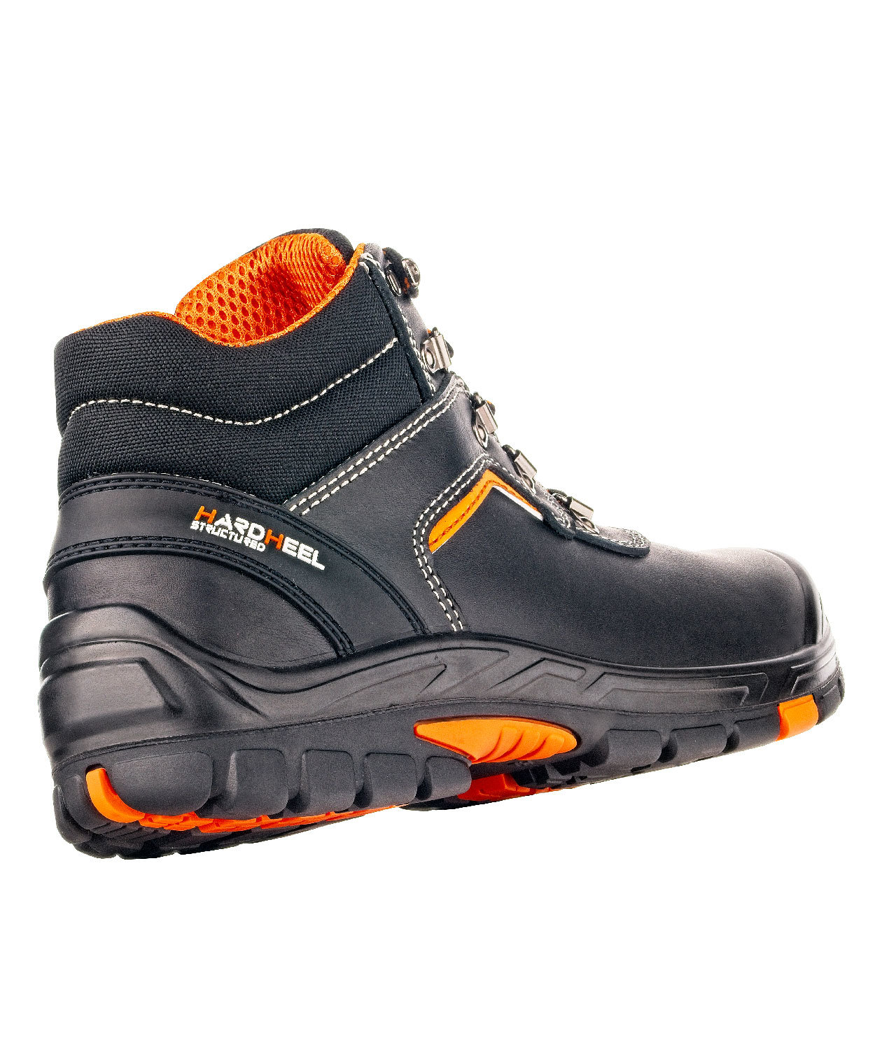 VM Footwear Halifax safety boots S3, Black/Orange, large image number 1