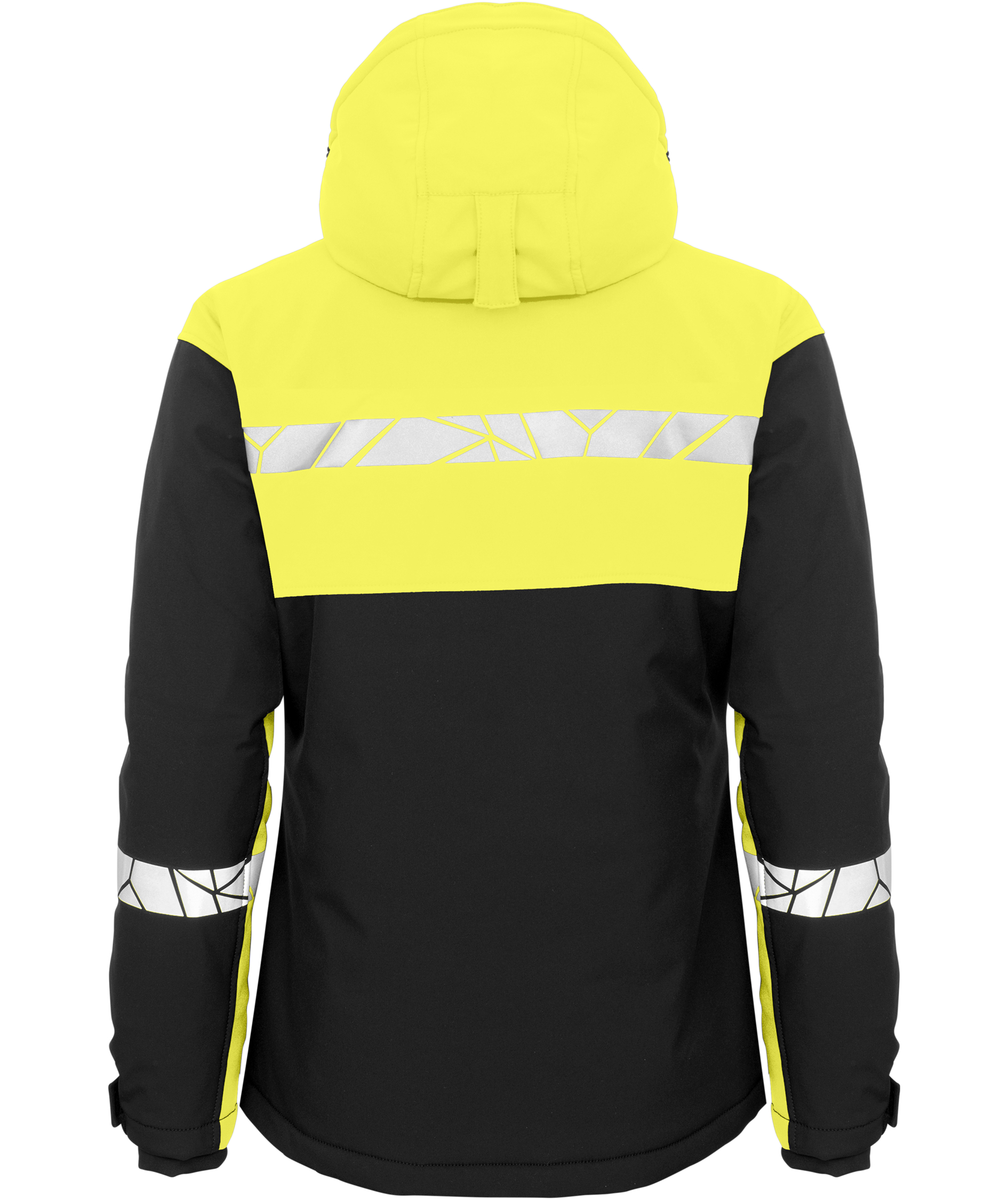ProJob women's winter jacket 7420, Black/Yellow