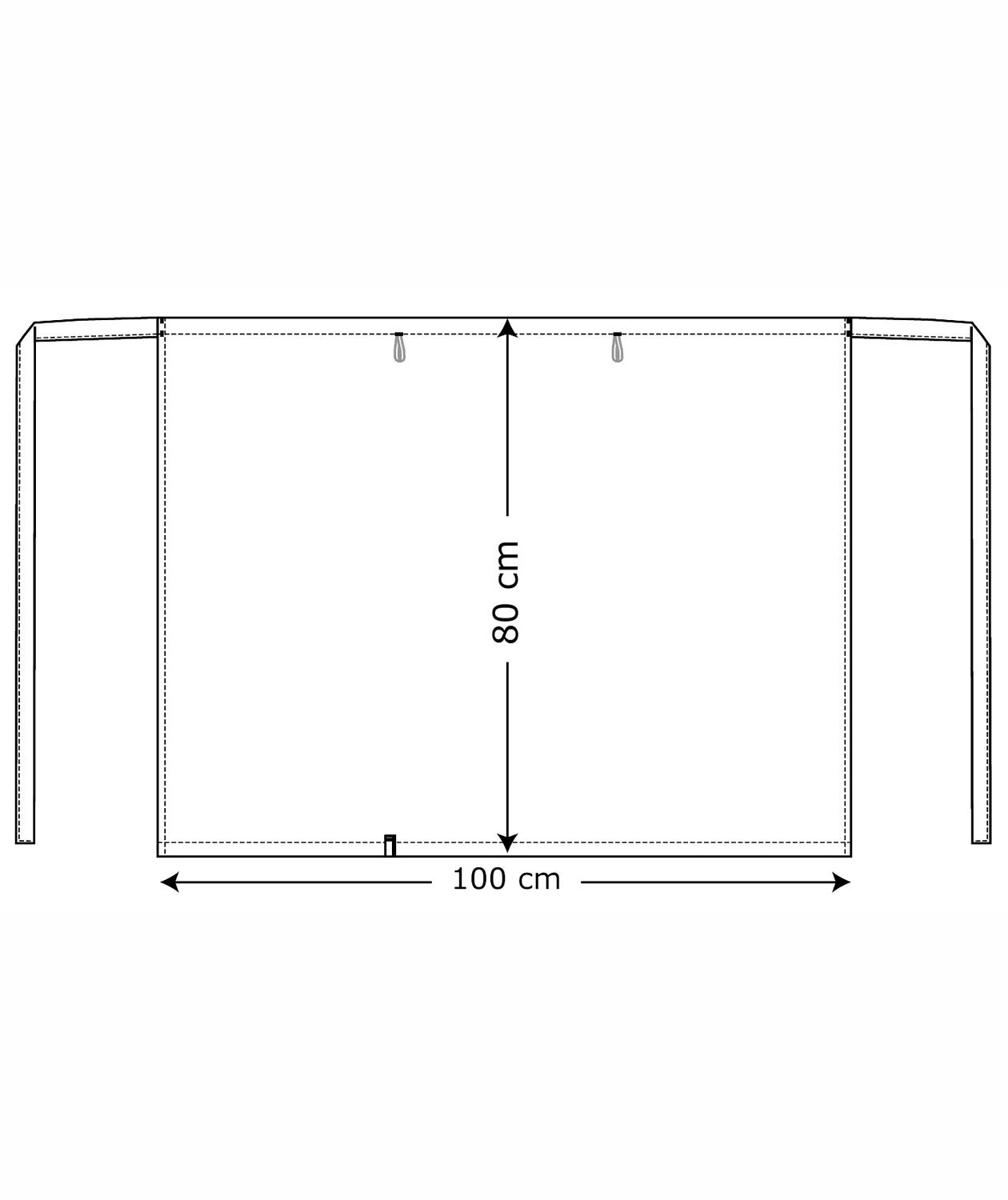 Kentaur bib apron, Greyblue, Greyblue, large image number 3