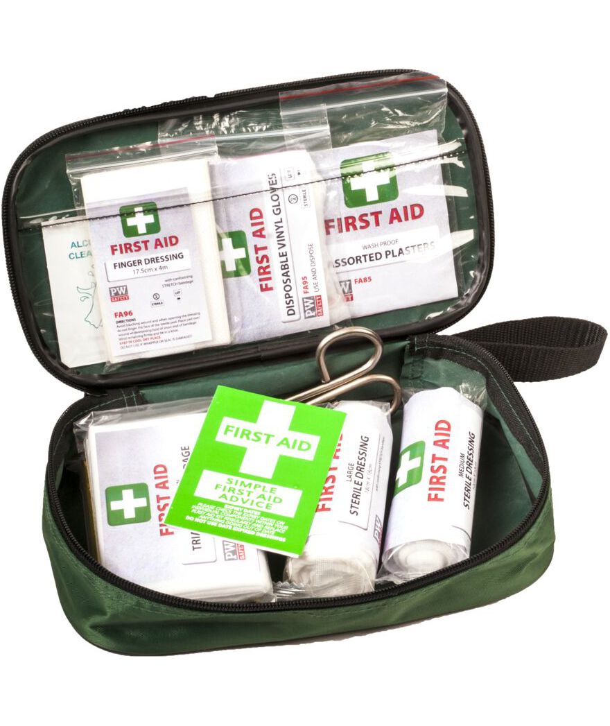 Portwest FA21 safety kit for the car, Green, Green, large image number 0