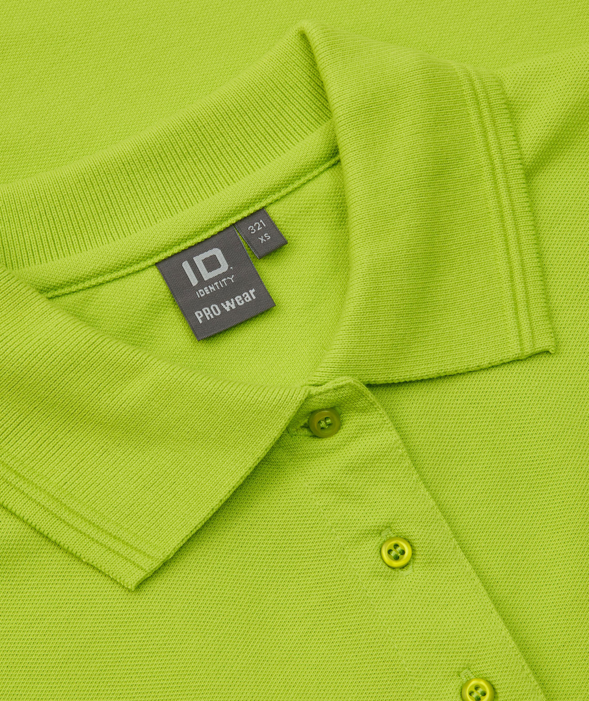 ID PRO Wear Damen Poloshirt, Lime Gr&uuml;n, large image number 3