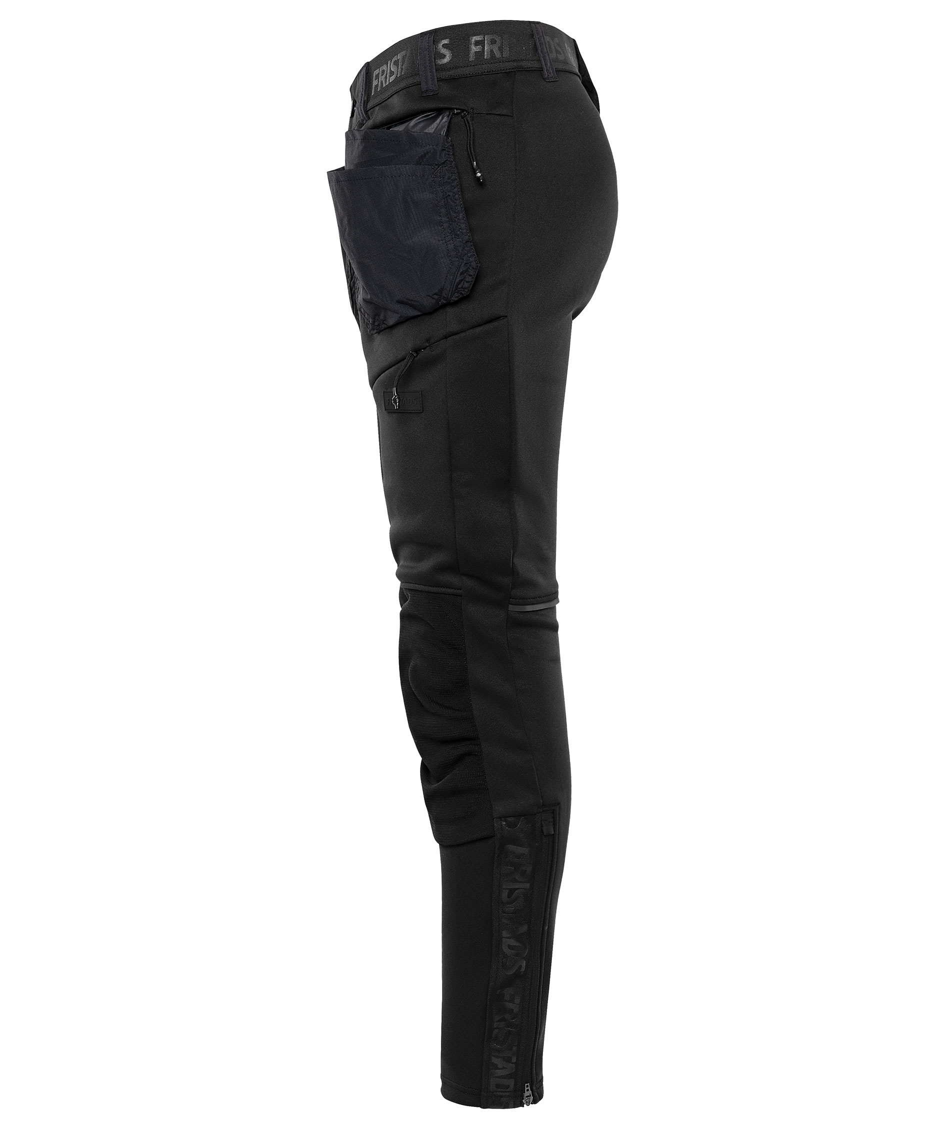 Fristads craftsman jogger trousers 2687 SSL full stretch, Black, large image number 8