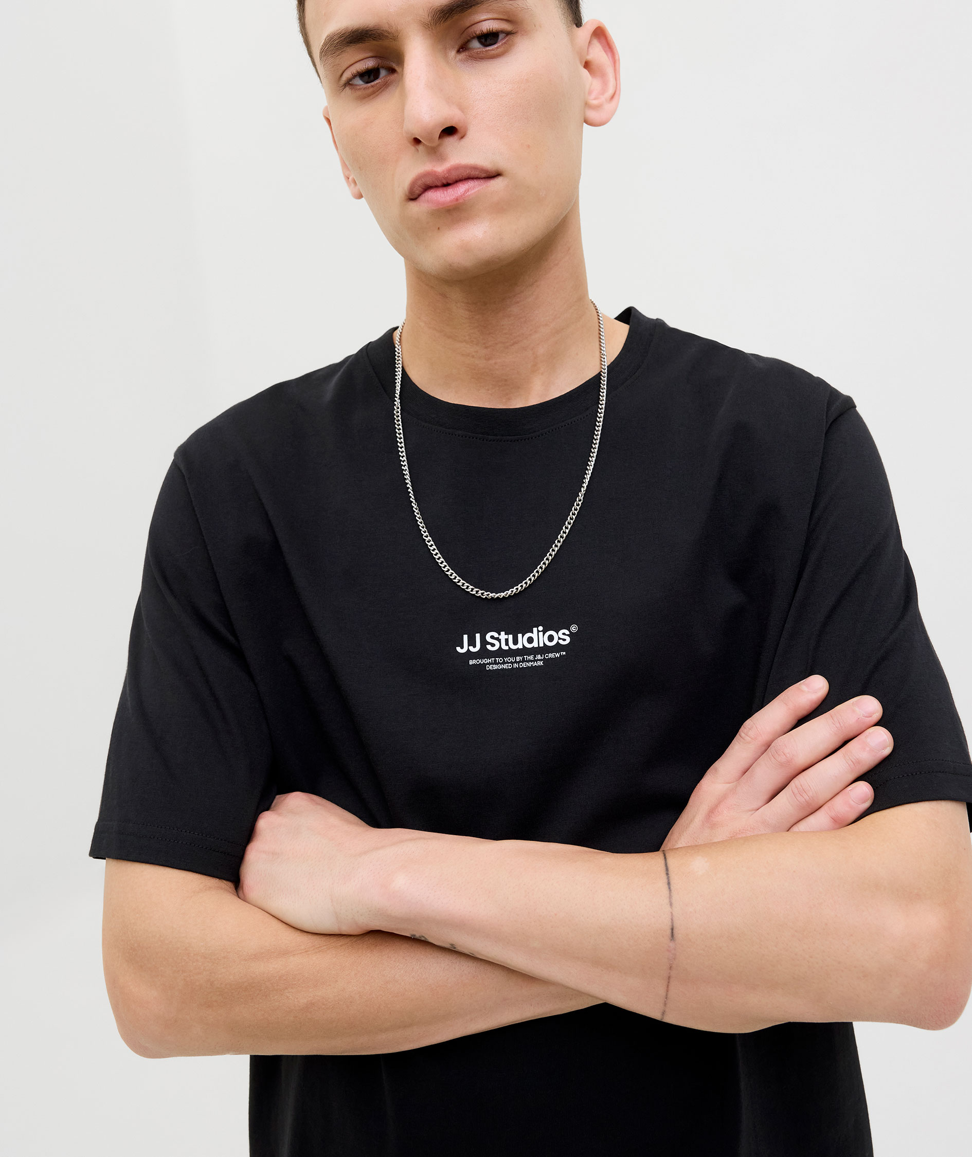 Jack & Jones JJESOHO T-shirt, Black, large image number 5