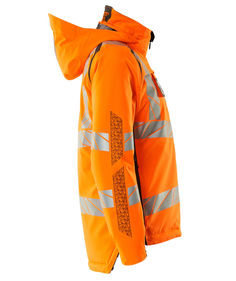 Mascot Accelerate Safe dame vinterjakke, Oransje/M&oslash;rk antrasitt, large image number 2