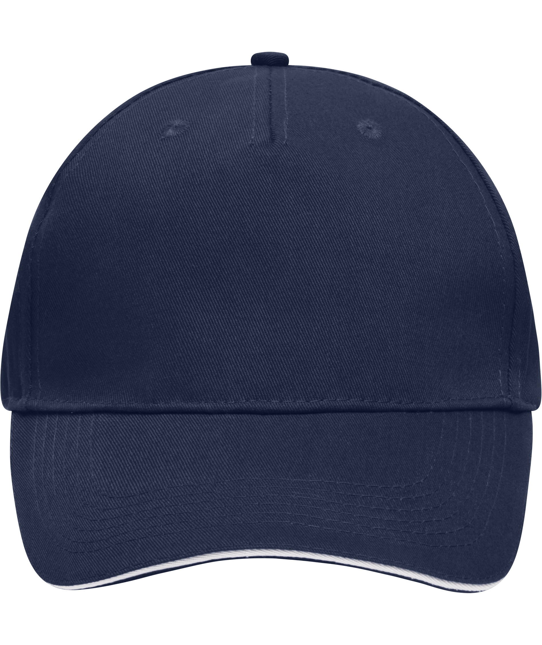 Myrtle Beach 5 Panel Sandwich Cap, Navy/White