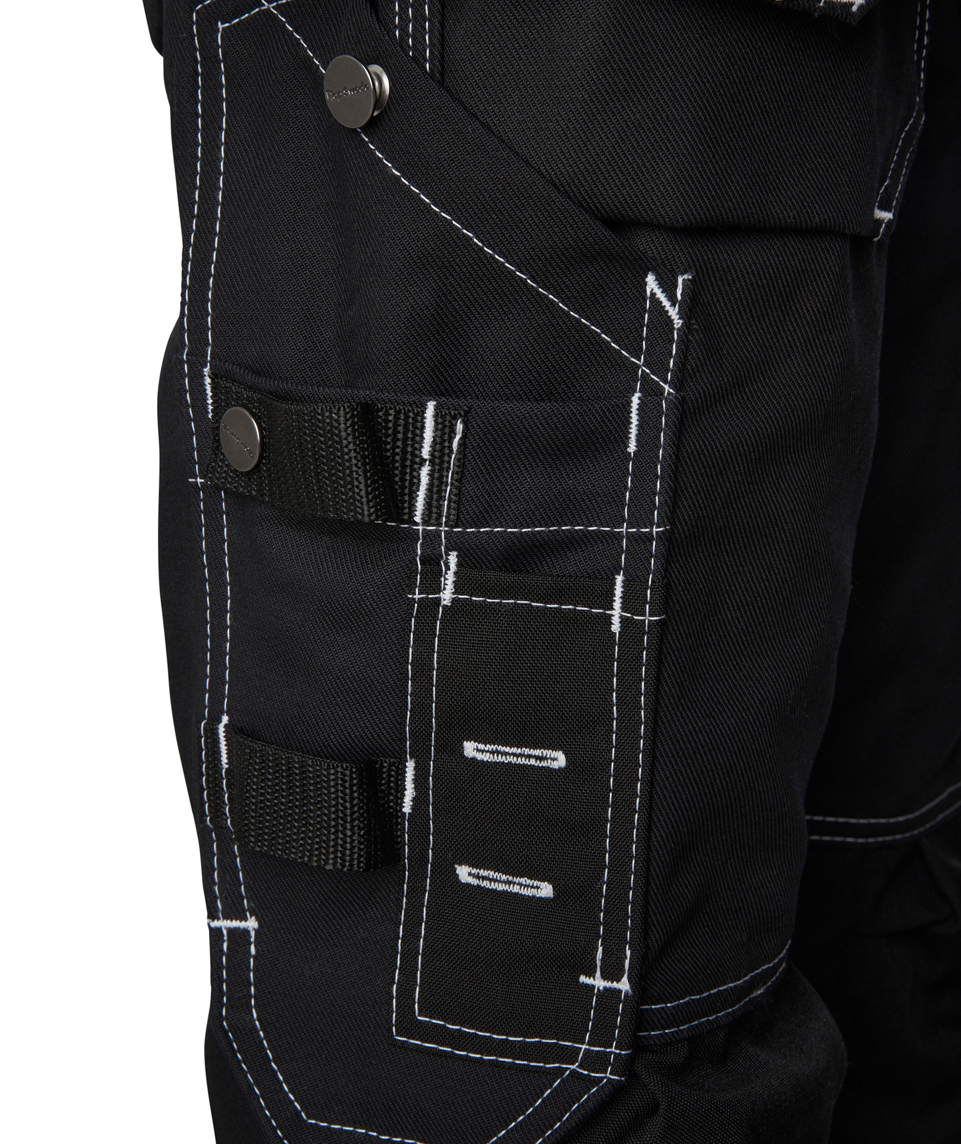 Top Swede women's craftsman trousers 316, Black, large image number 4