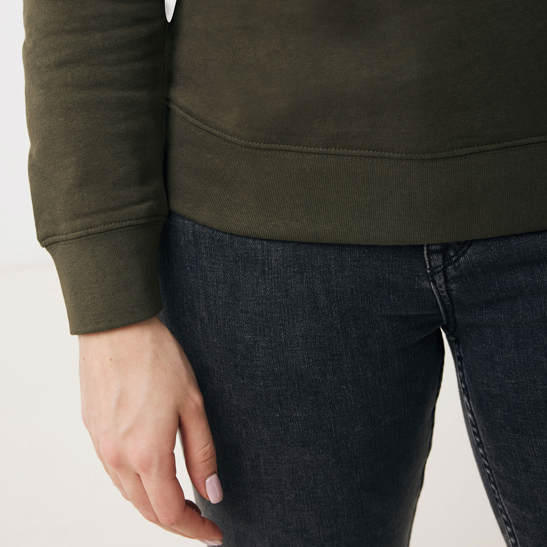 Iqoniq Etosha sweatshirt, Khaki, large image number 4