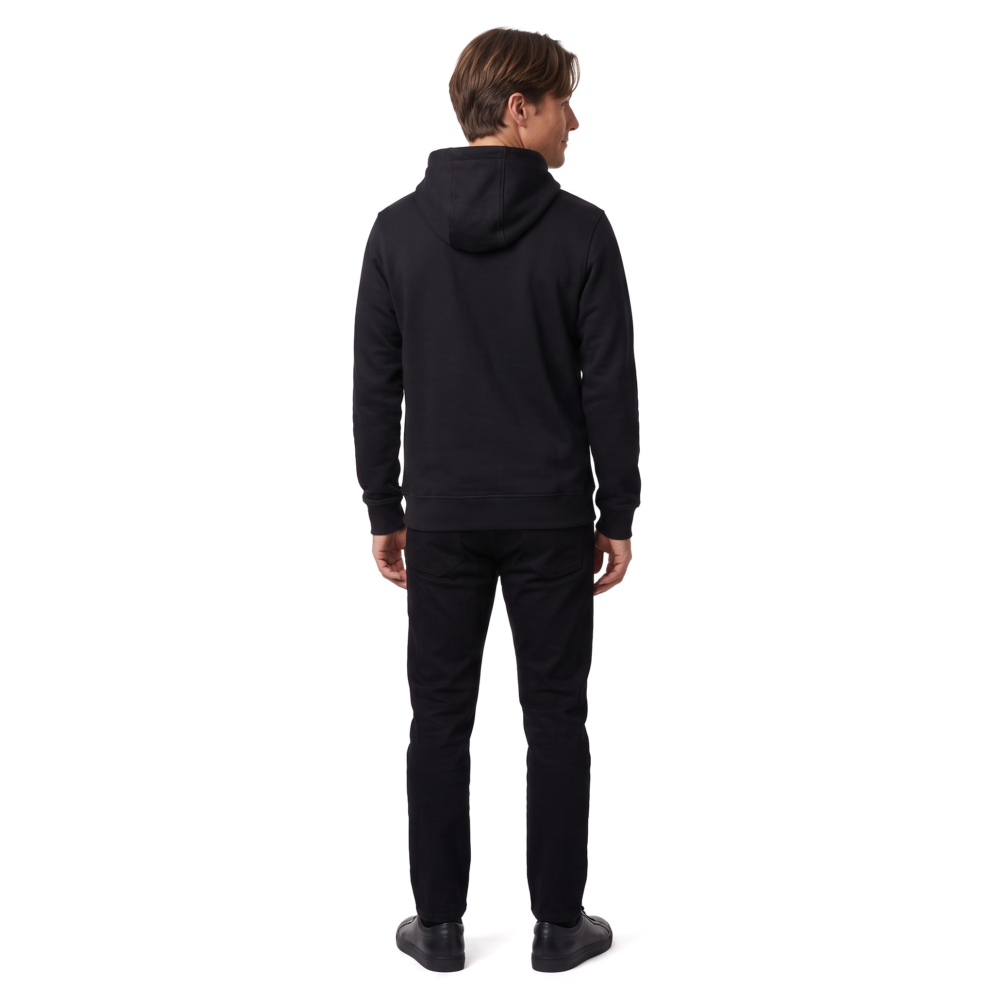 Westborn light hoodie, Black, large image number 3
