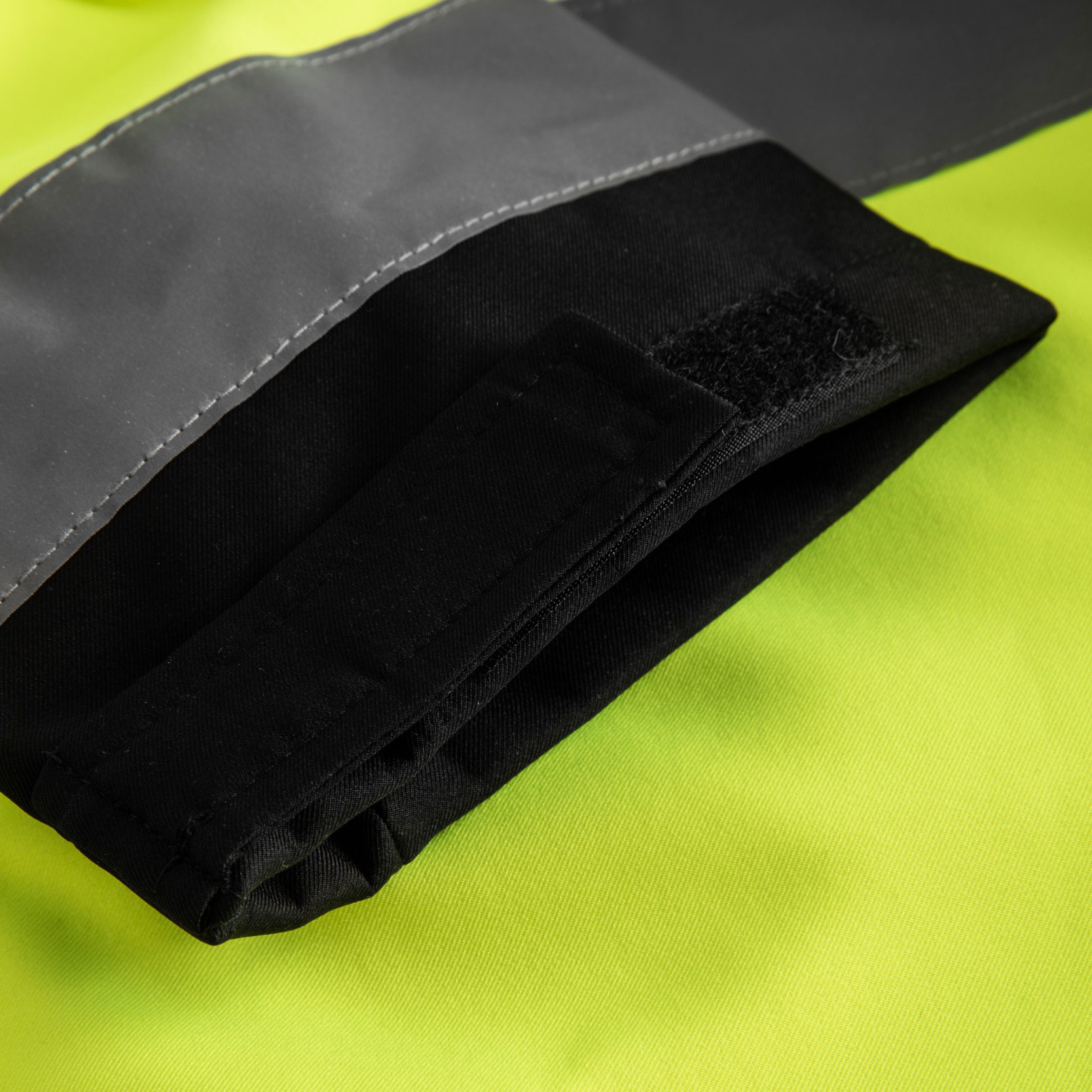 Lyngsoe ​softshelljacka, Varsel Gul/Svart, large image number 5