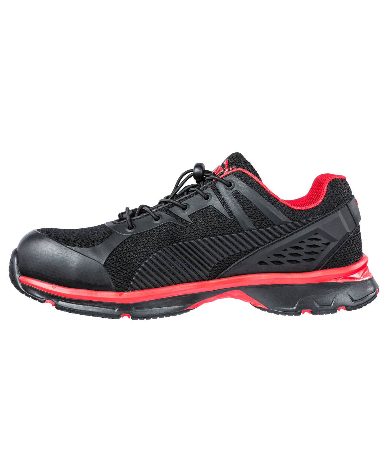 Puma Fuse Motion Red Low 2.0 safety shoes S1P, Black/Red, large image number 2