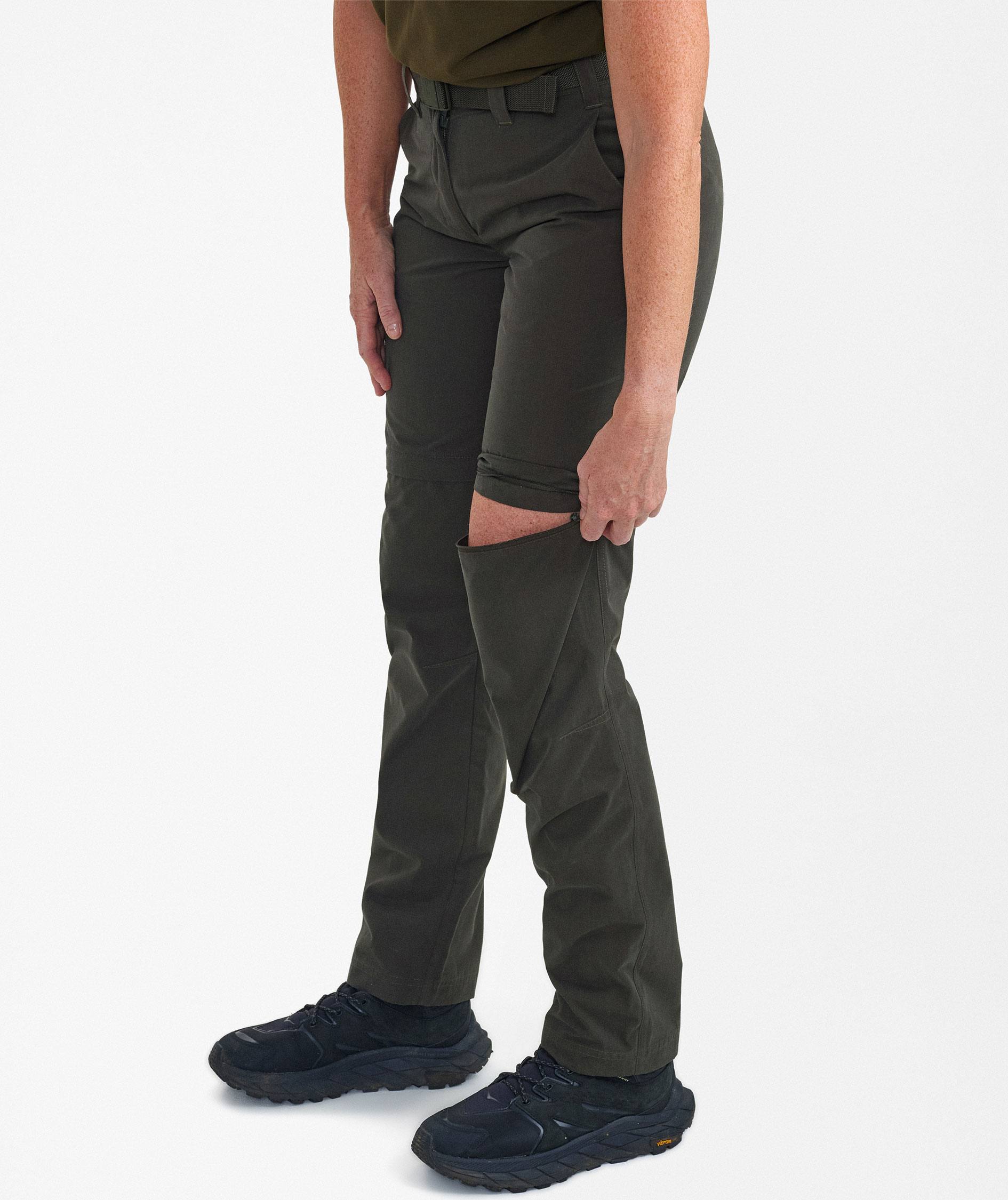 Deerhunter Slogen women's zip-off trousers, Timber, large image number 4