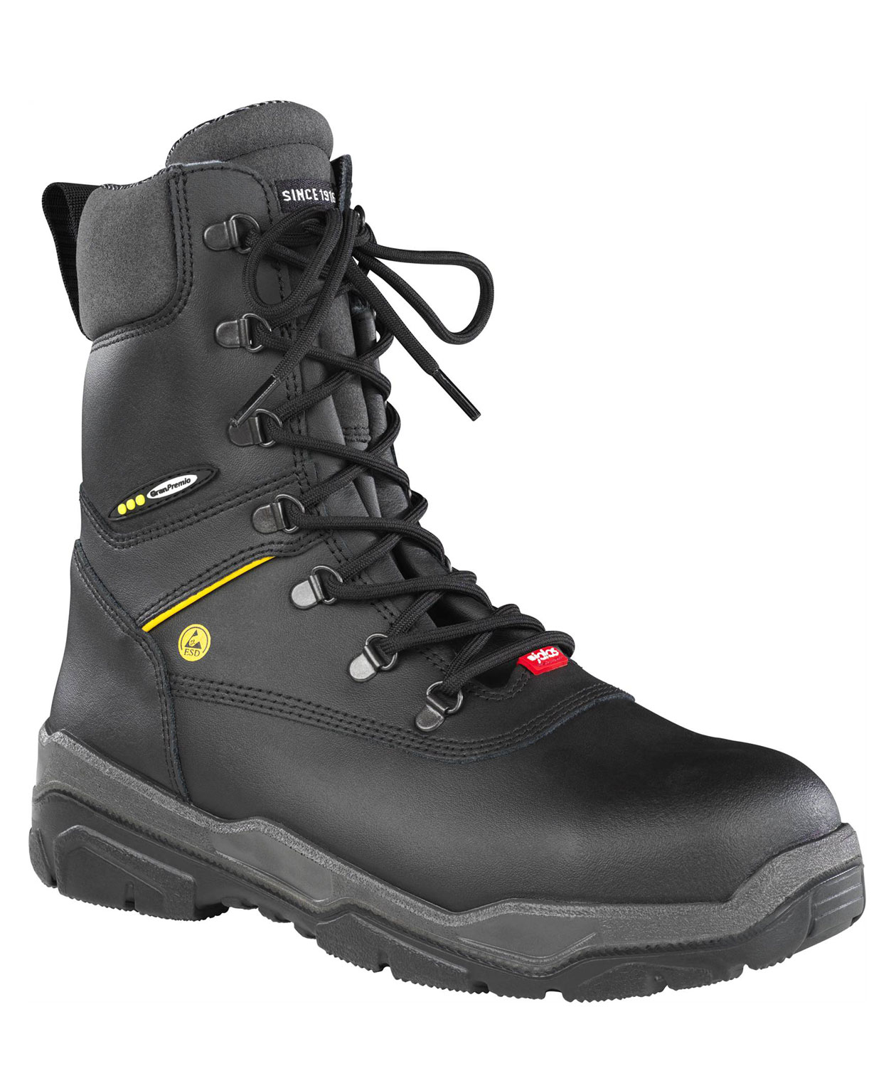 Jalas 1870 Off Road winter safety boots S2, Black, large image number 2