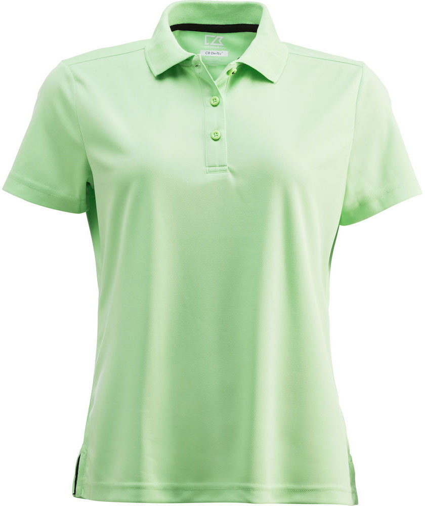 Cutter & Buck Kelowna pik&eacute;tr&ouml;ja dam, Ljusgr&ouml;n