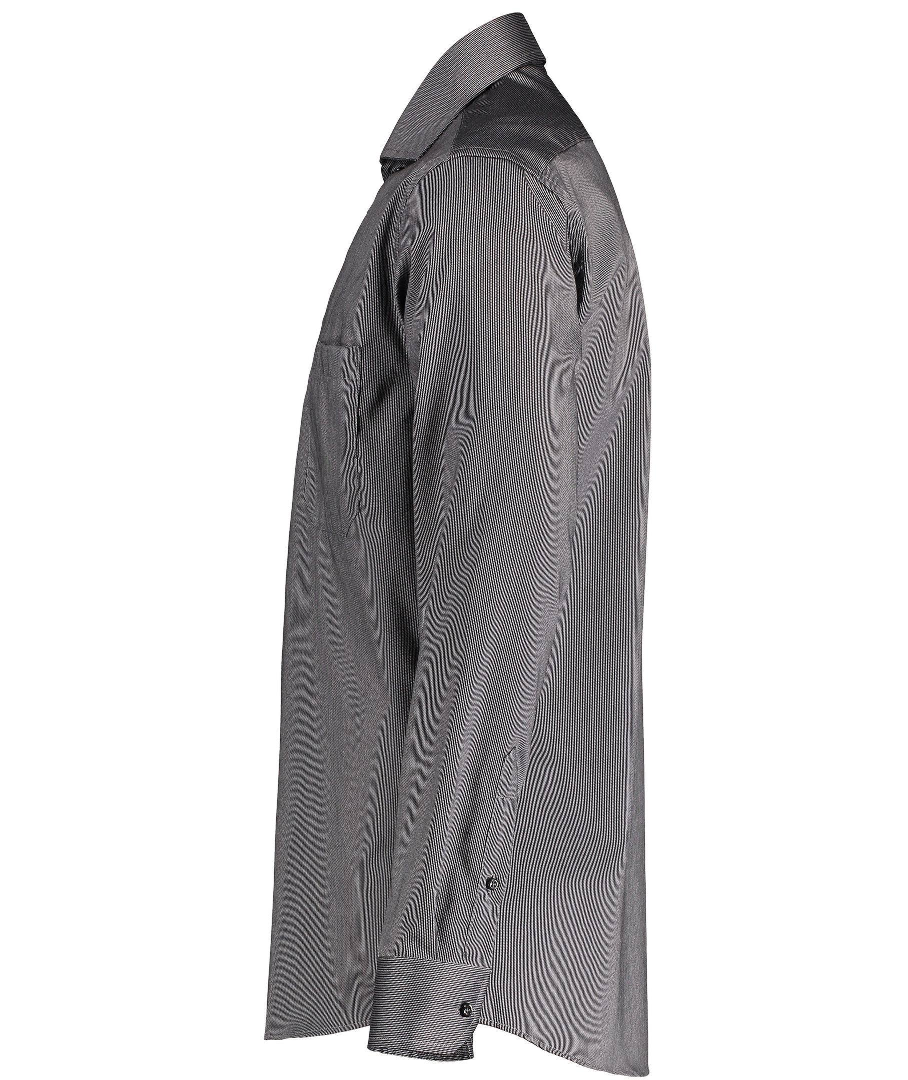 Seven Seas Fine Twill California modern fit shirt, Dark Grey, large image number 3