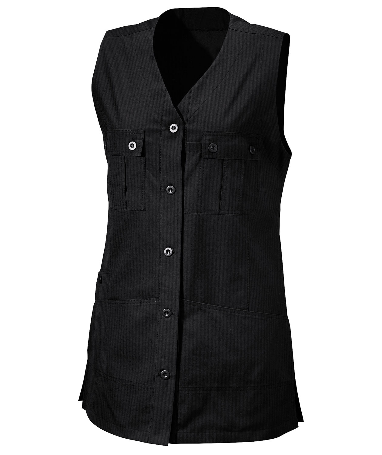 Hejco Charade Olivia women's vest, Black, Black, swatch