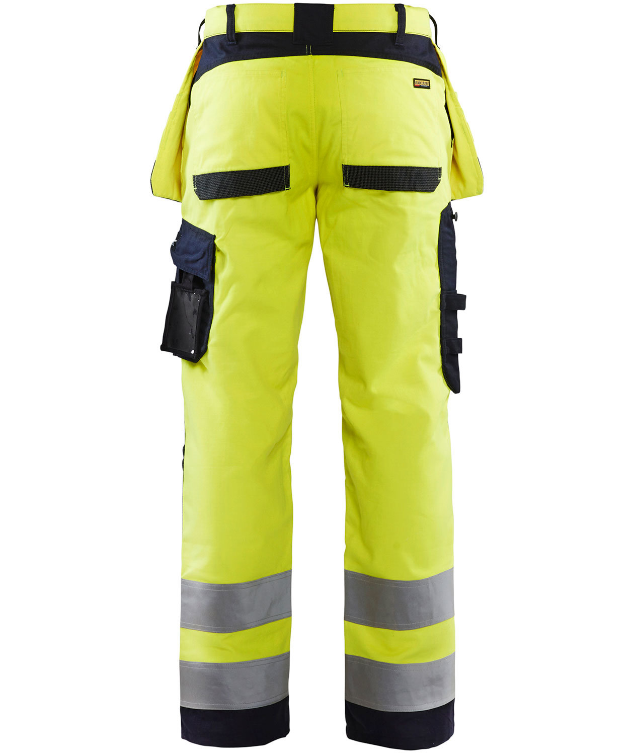 Bl&aring;kl&auml;der Multinorm h&aring;ndv&aelig;rkerbukser, Hi-vis&nbsp;Gul/Marine