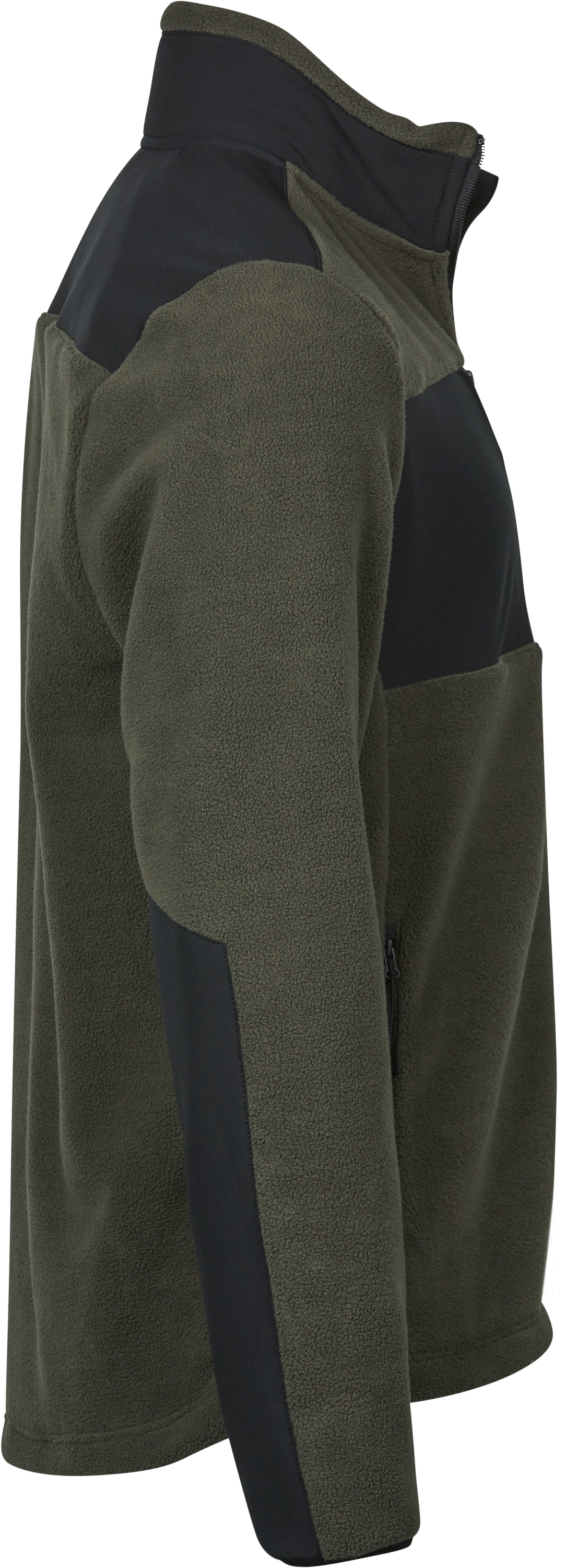 Tee Jays Mountain Fleecejacke, Deep Green/Black, large image number 8