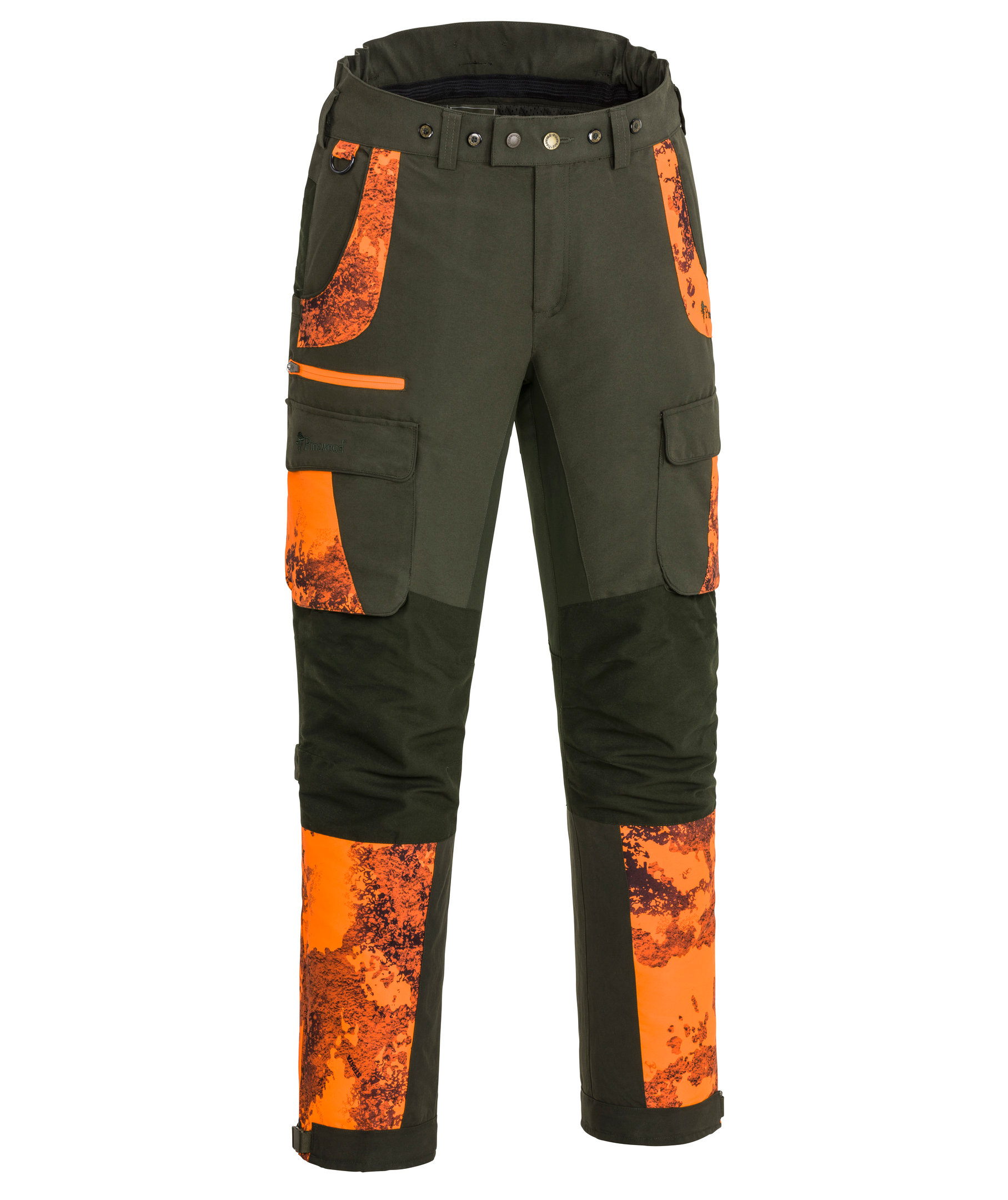 Pinewood Forrest Camou bukser, Mosgr&oslash;n/strata blaze