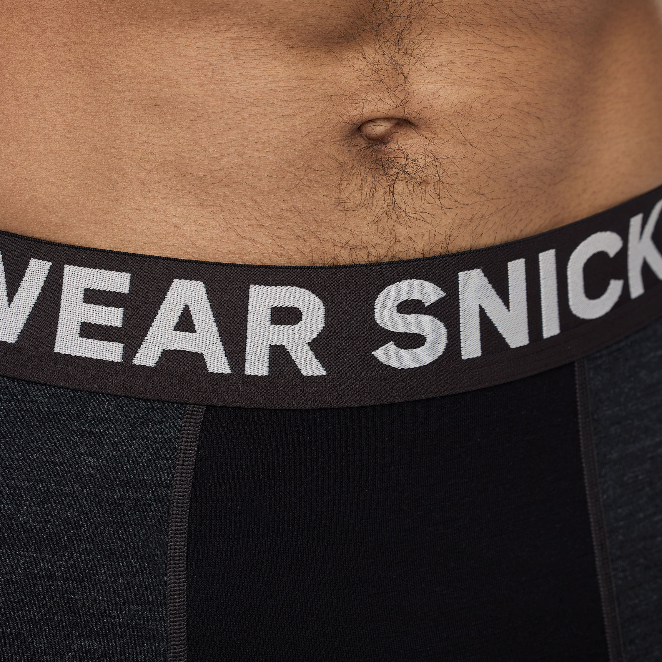 Snickers termounderbukser med merinould 9481, Anthracite Melange/Black, large image number 8