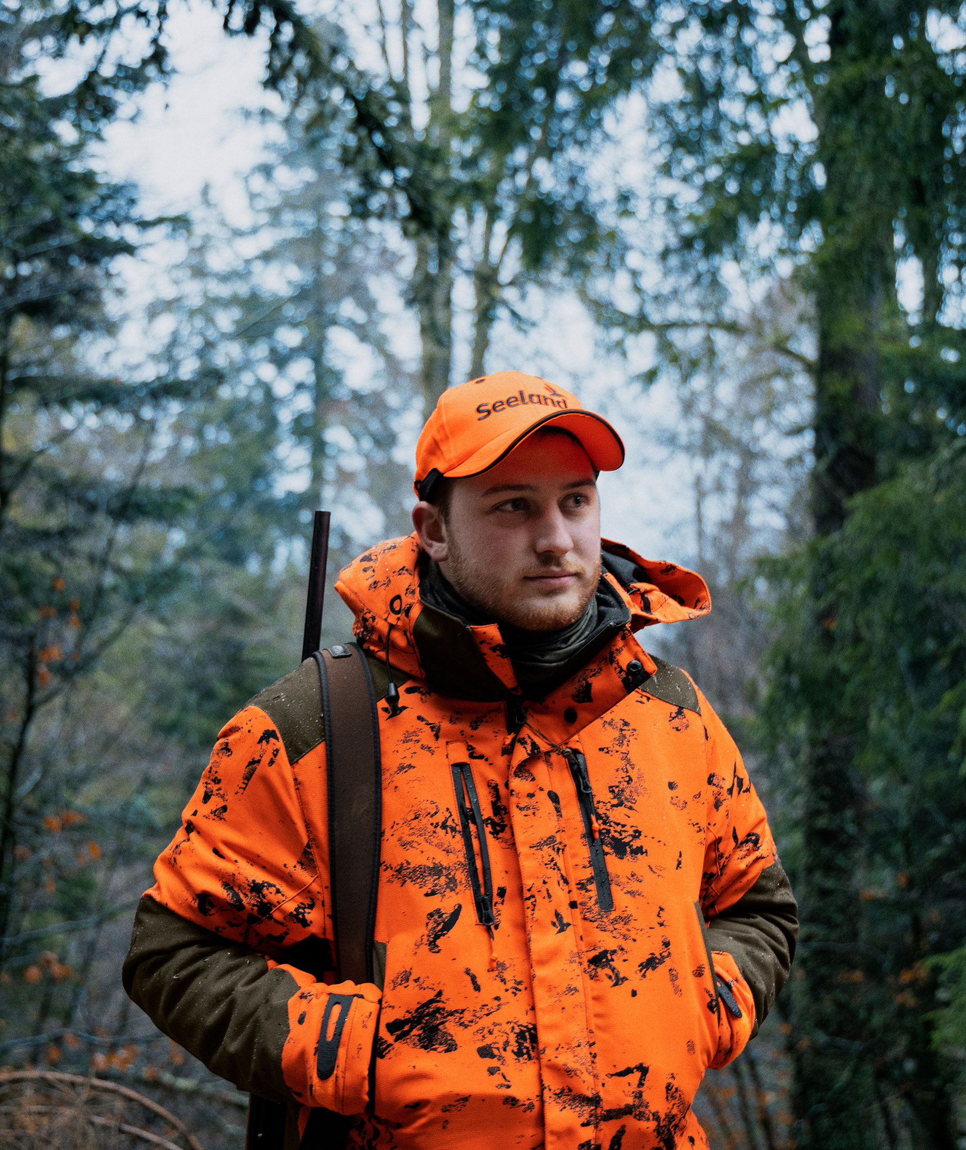 Seeland Helt Shield jacket, InVis Orange Blaze, large image number 9
