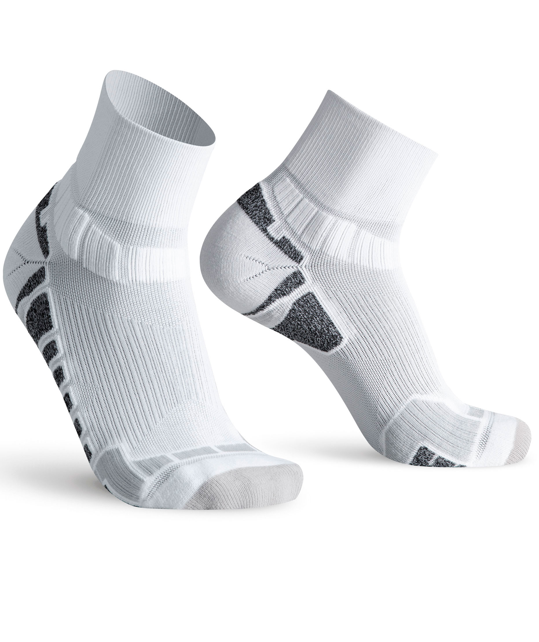 Oxyburn Training short socks, White/Silver, large image number 0