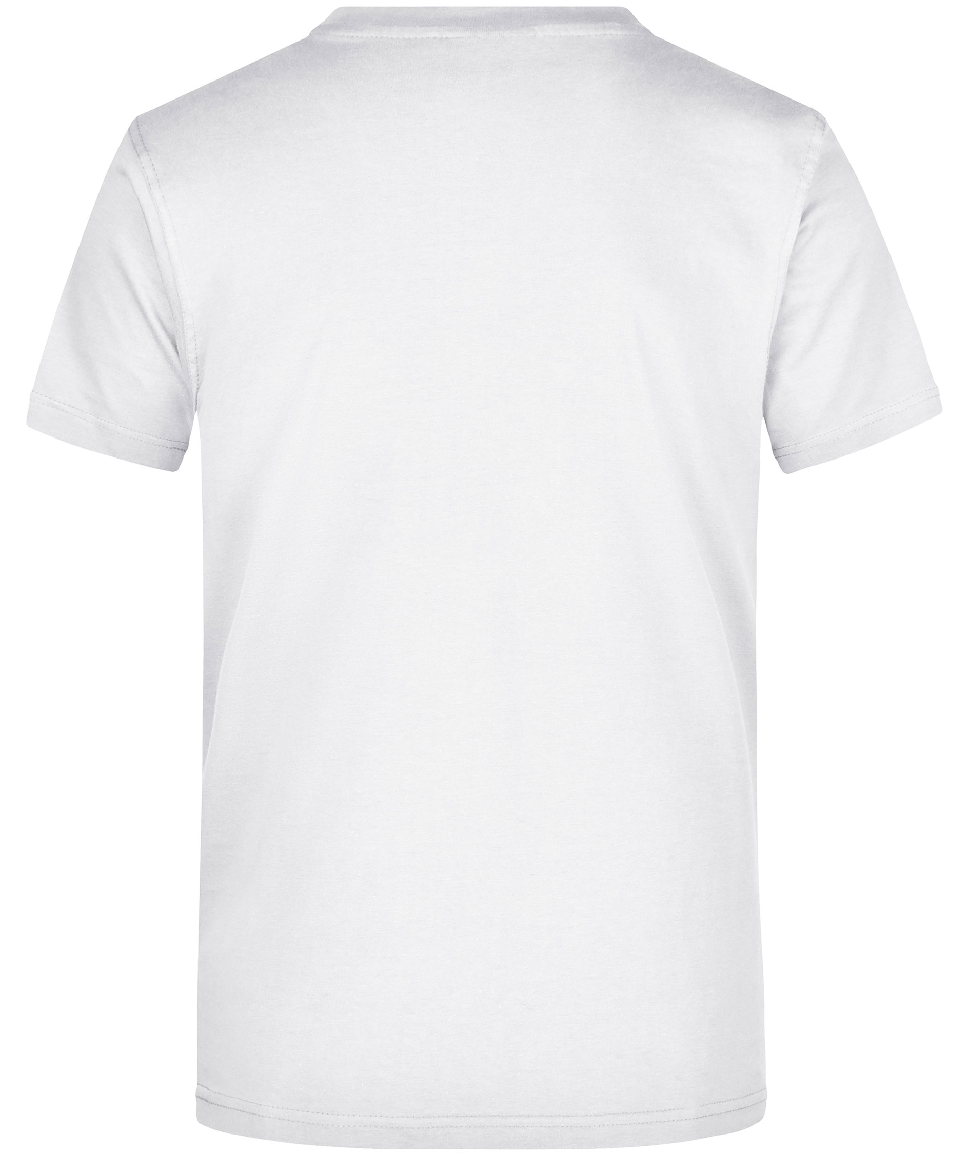 James & Nicholson T-shirt Round-T Heavy, White, large image number 1