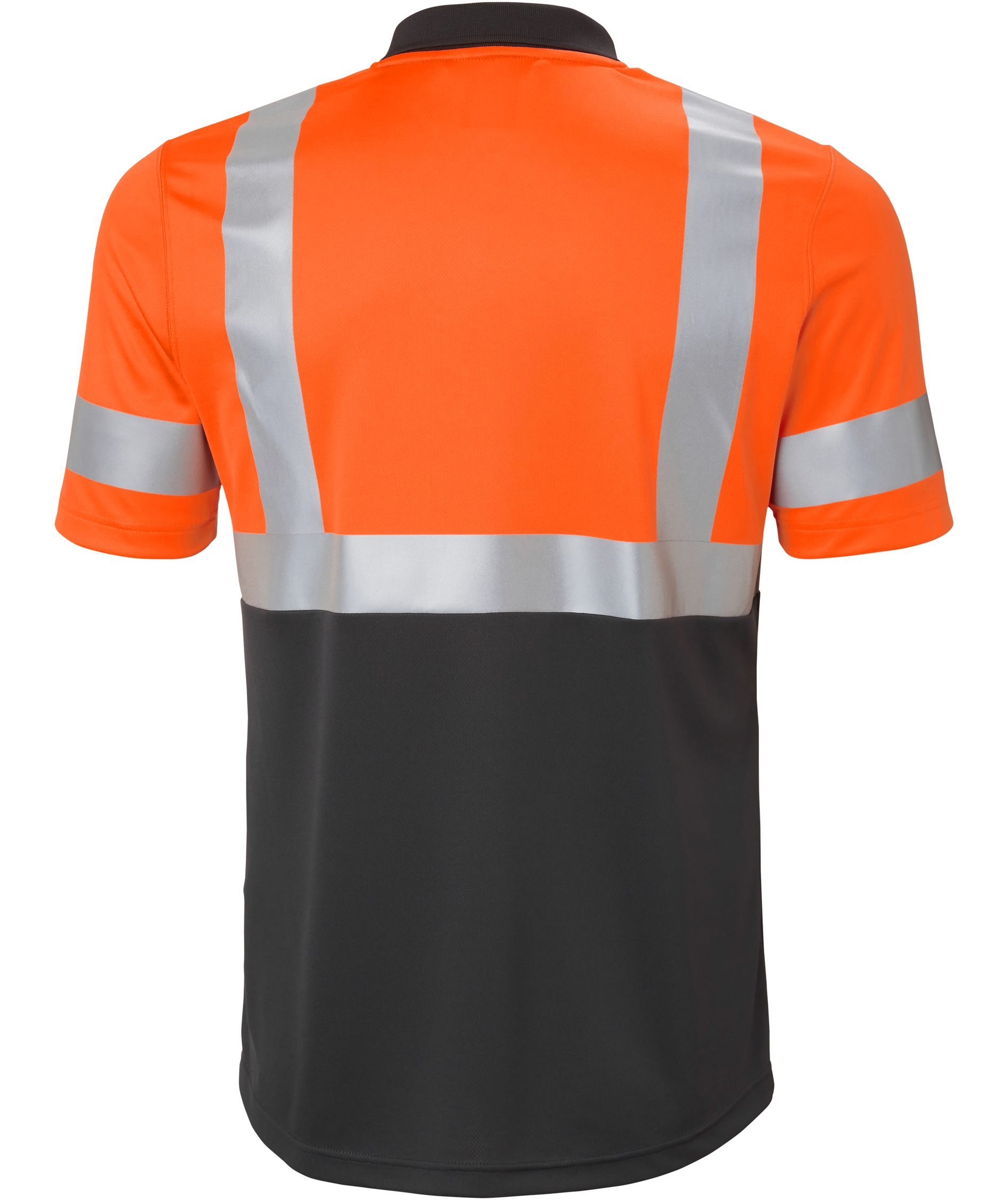 Helly Hansen Addvis polo T-shirt, Varsel Orange/Ebony, large image number 2