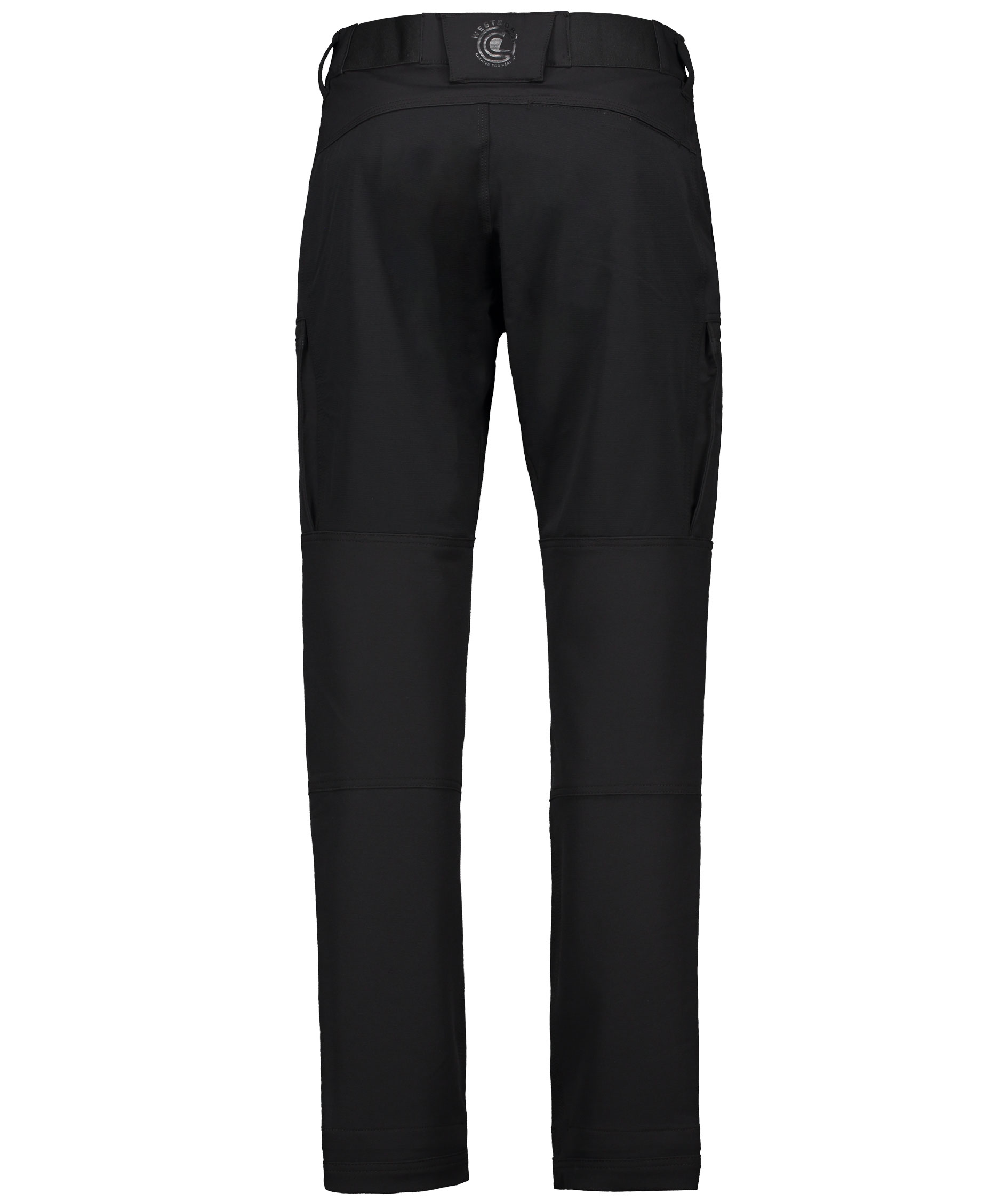 Westborn Active servicebukser full stretch, Black, large image number 4