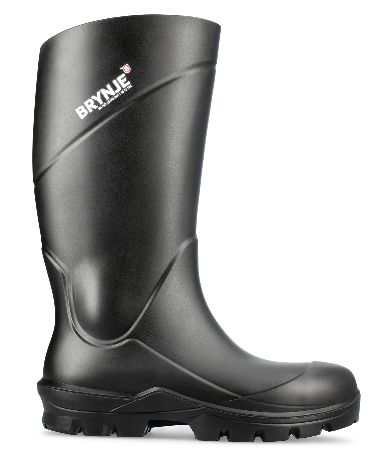 Brynje Solid 2.0 sikkerhedsgummist&oslash;vler S5, Sort