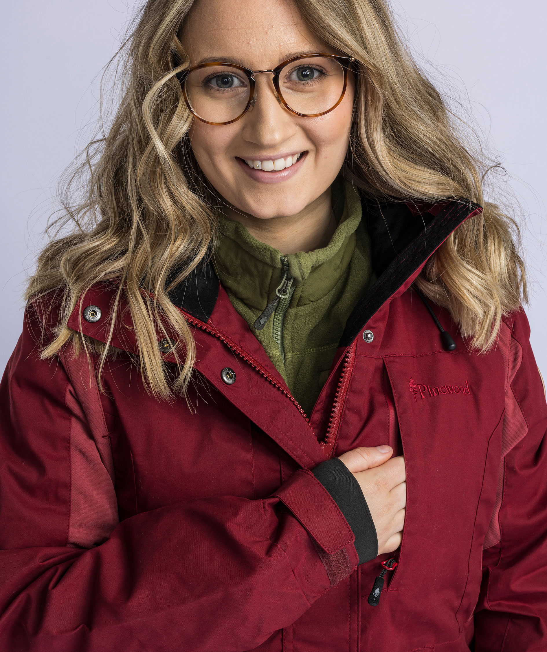 Pinewood&nbsp;Dog Sports Trainer Extreme damejakke, Dark Tomato/Dark Red, large image number 5