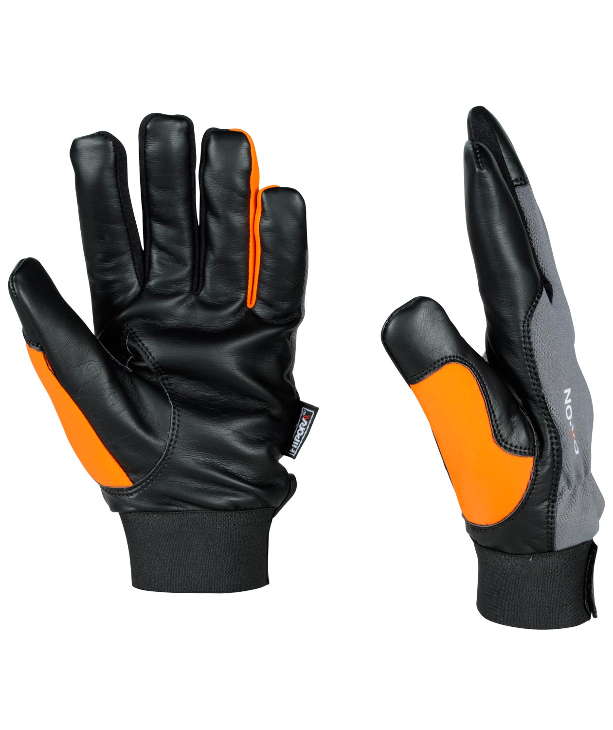 OX-ON Winter Supreme 3609 vinter arbetshandskar, Gr&aring;/Svart/Orange, large image number 2