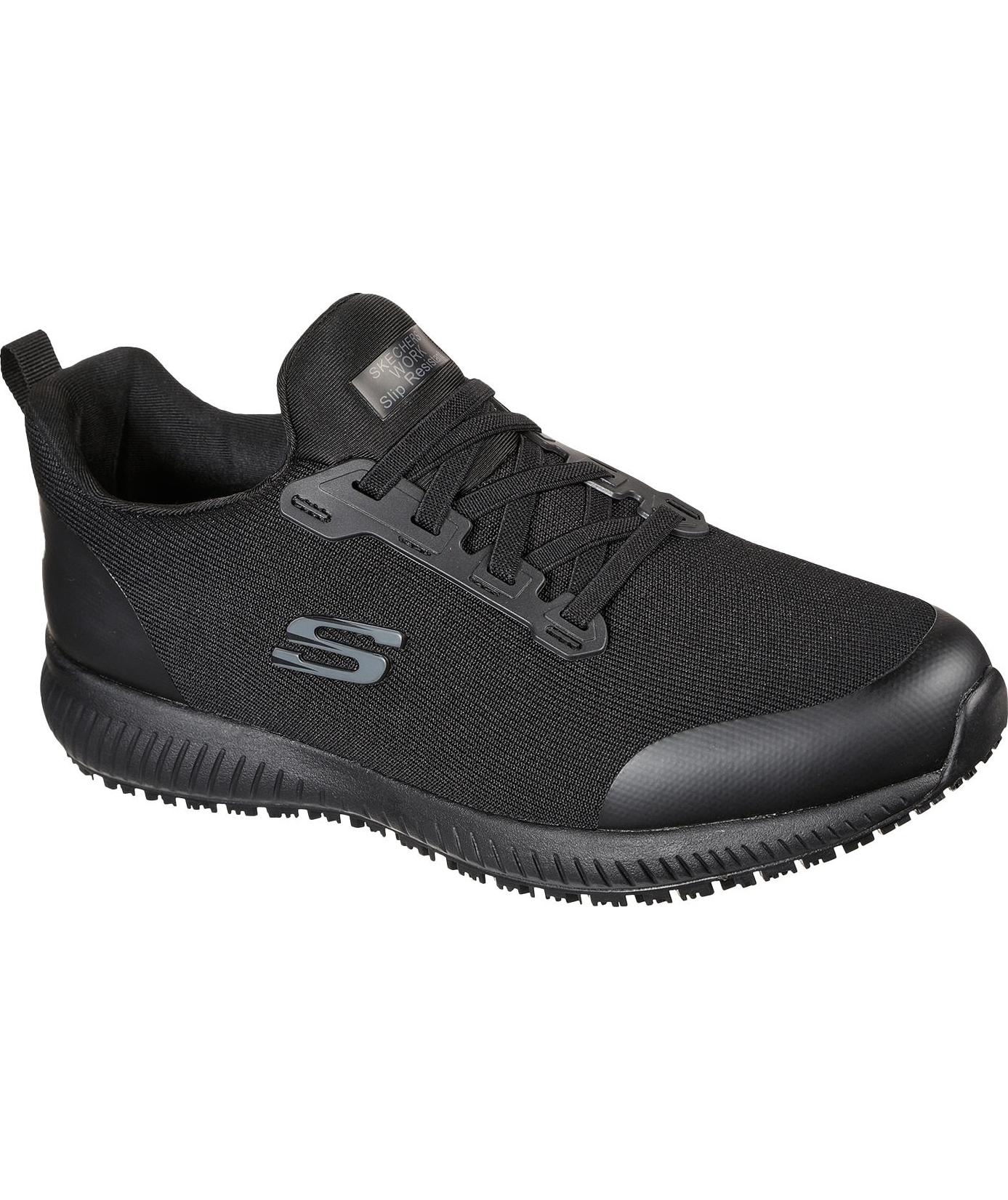 Skechers Squad Myton SR work shoes OB, Black, large image number 3