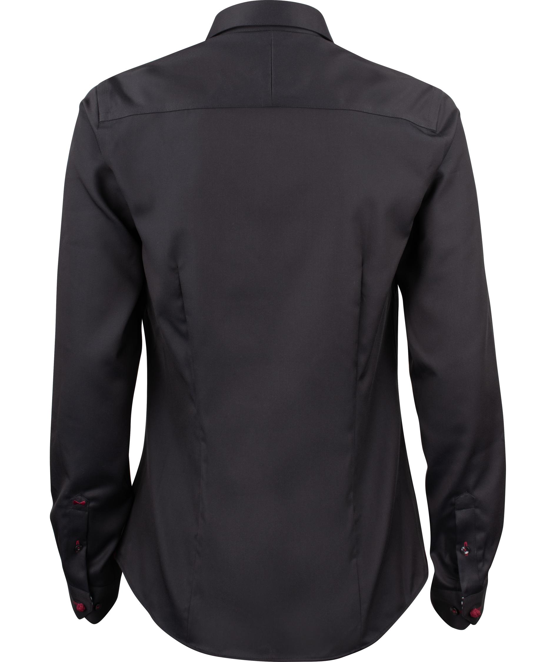 J. Harvest & Frost Twill Red Bow 20 lady fit skjorta