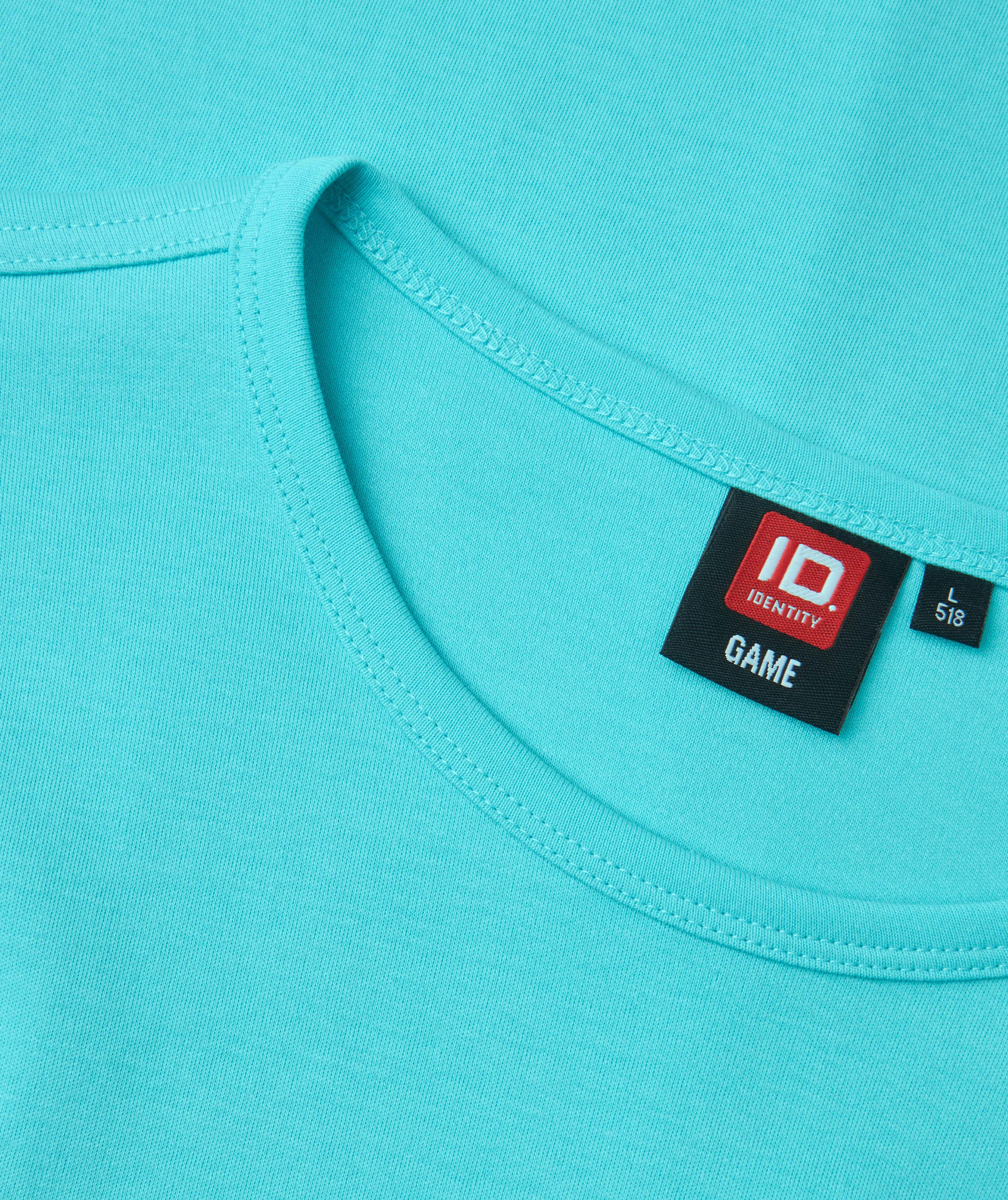 ID Interlock lang&auml;rmeliges T-Shirt, Mint, large image number 3