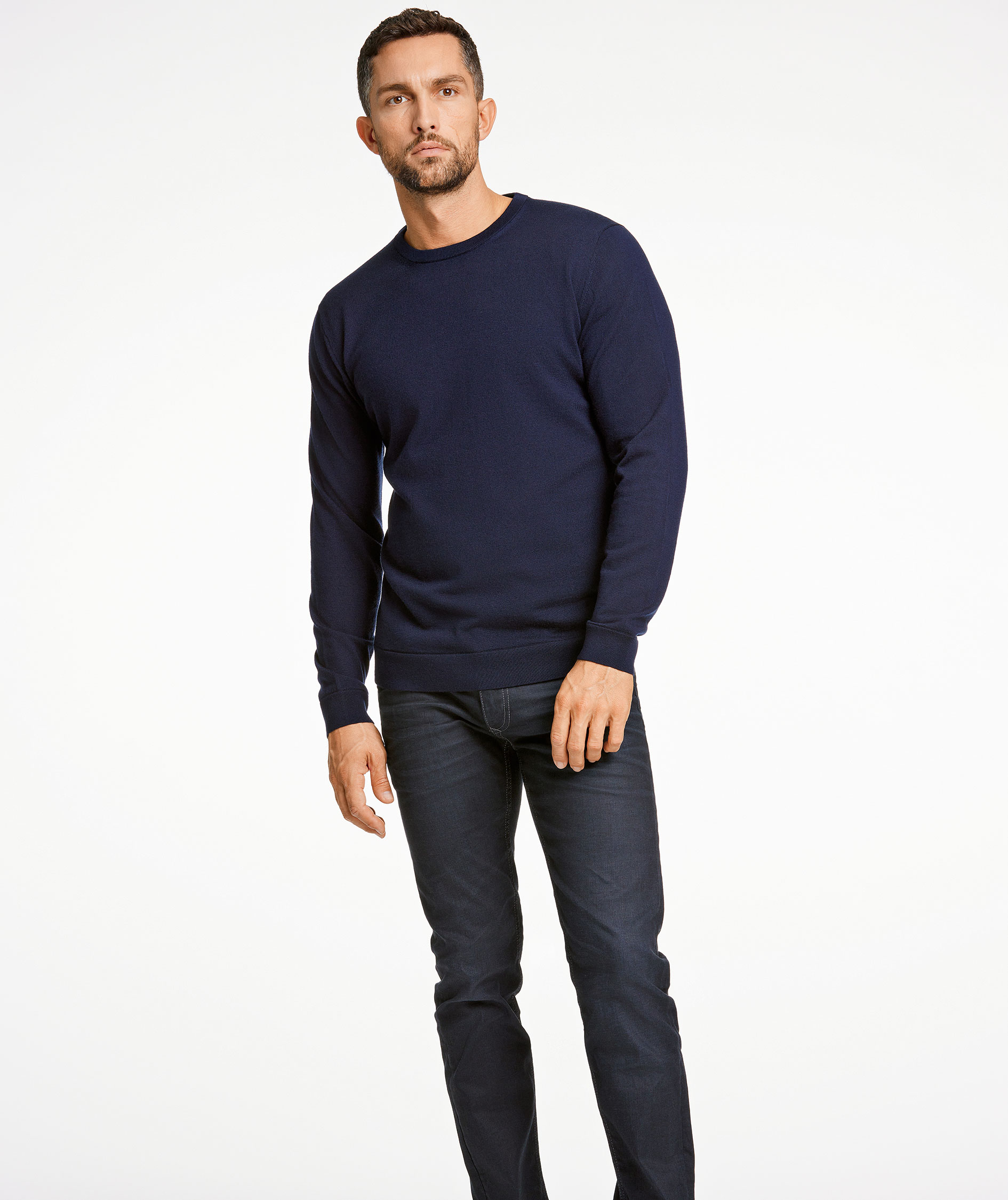 Lindbergh striktr&oslash;je med merinould