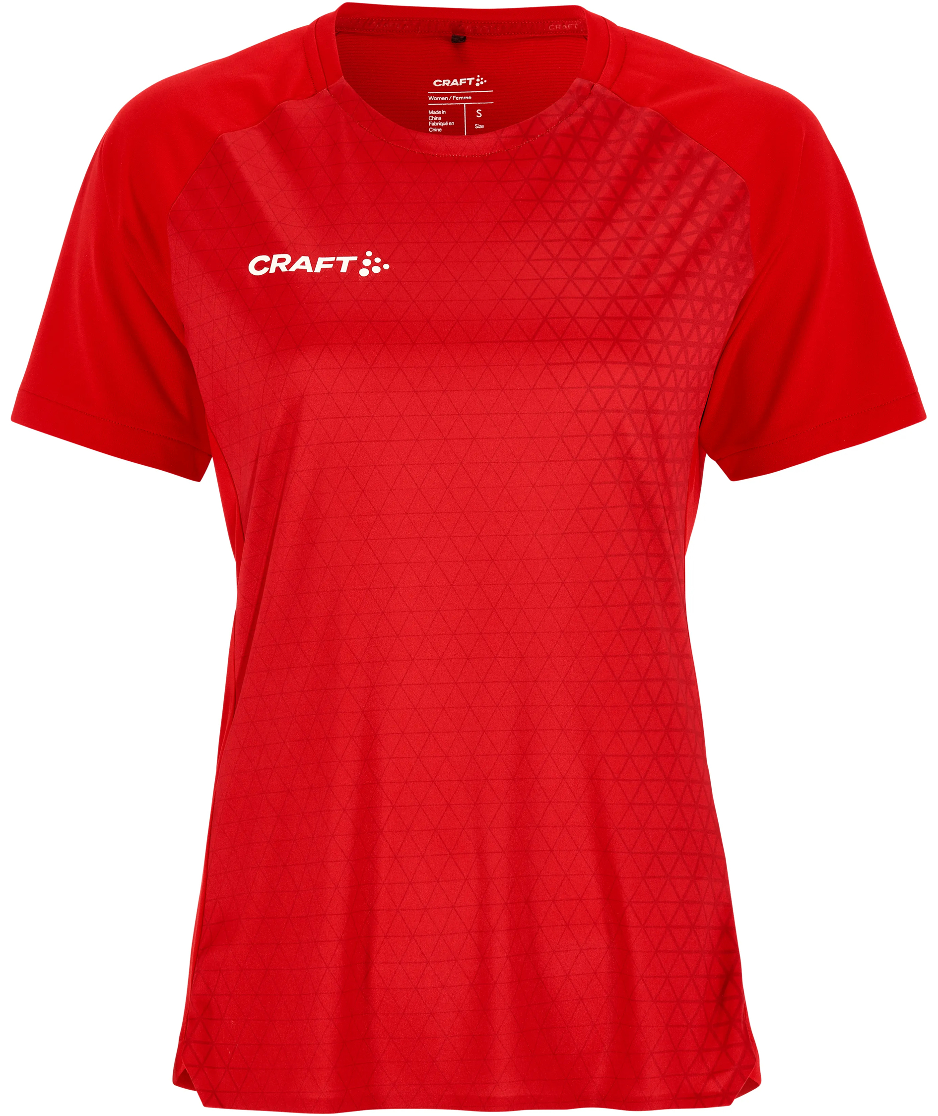 Craft Extend 2.0 Graphic Damen T-Shirt, Bright red, Bright red, swatch