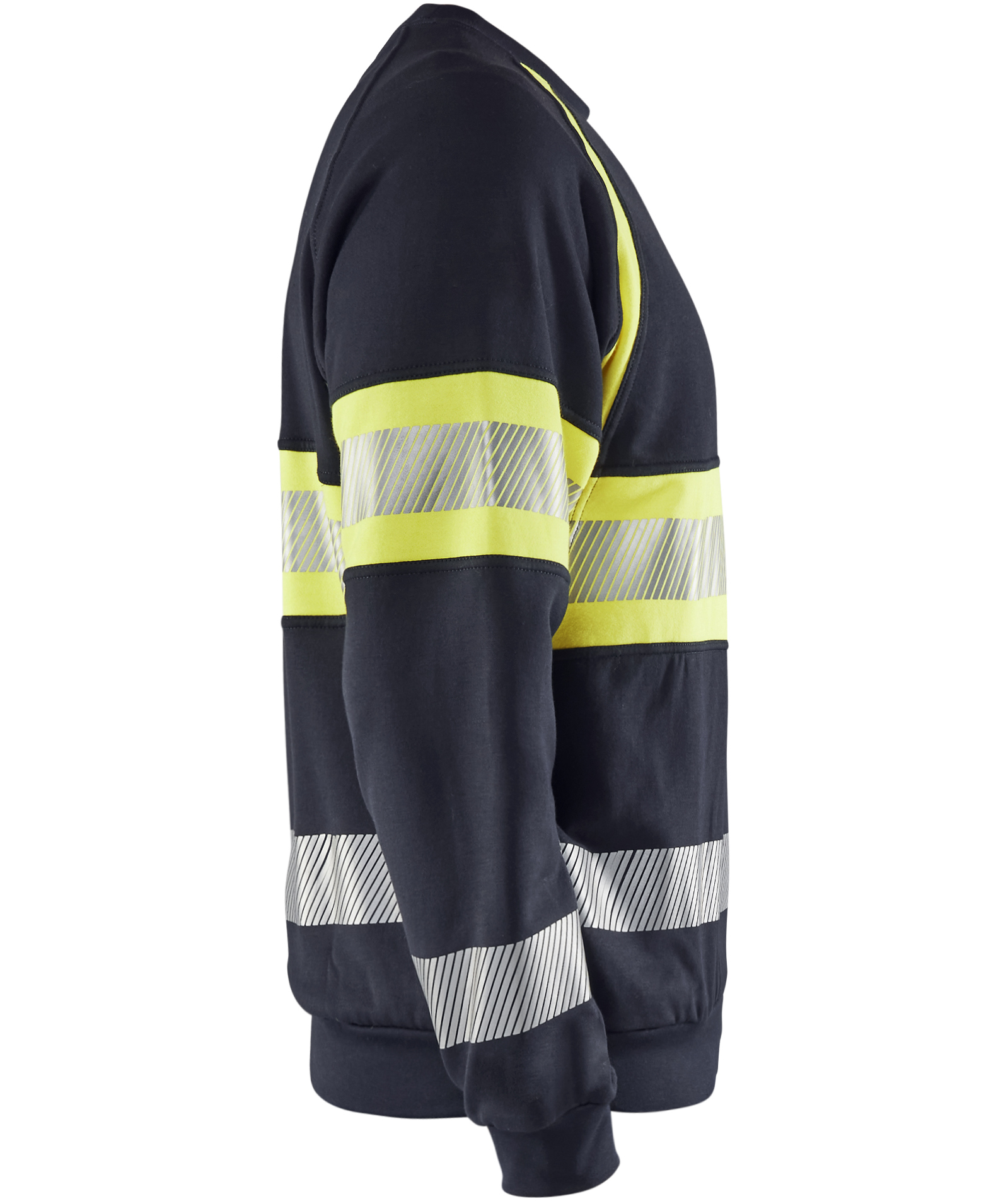 Bl&aring;kl&auml;der&nbsp;Multinorm sweatshirt, Marin/Hi-Vis gul, large image number 2