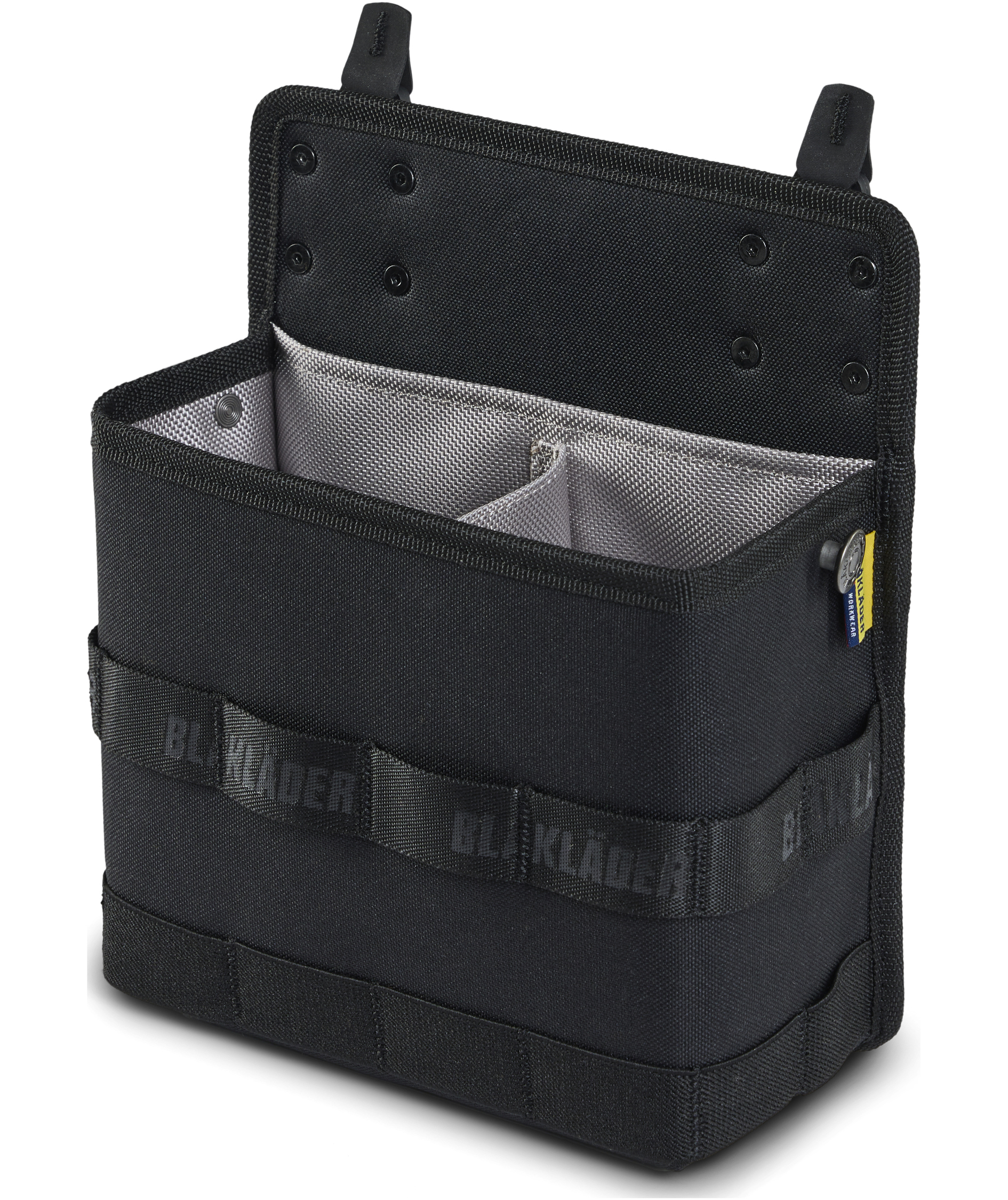 Bl&aring;kl&auml;der ToolRig&trade; stor todelt s&oslash;mlomme, Sort