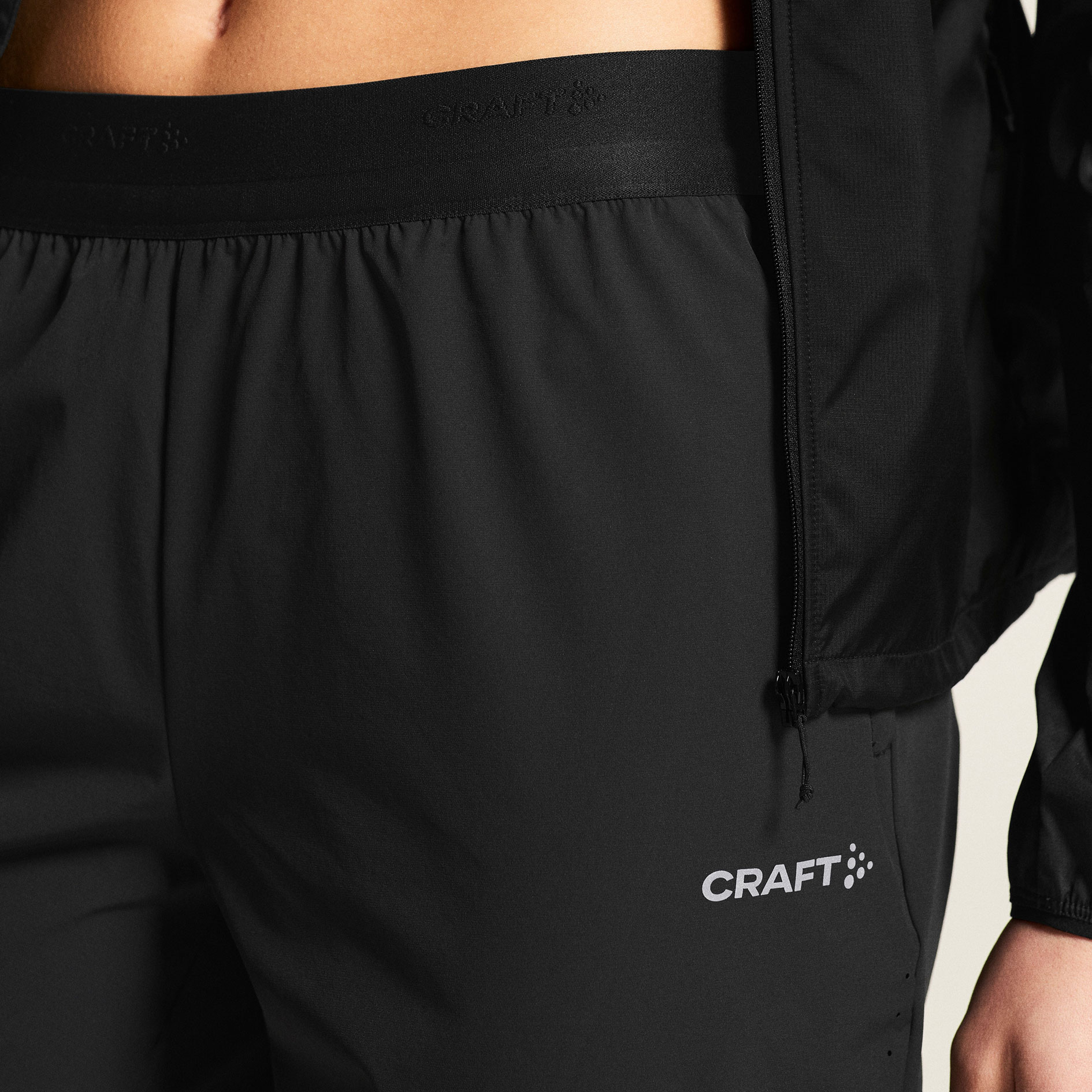 Craft Essence Damen Trainingshosen 3, Black, large image number 7