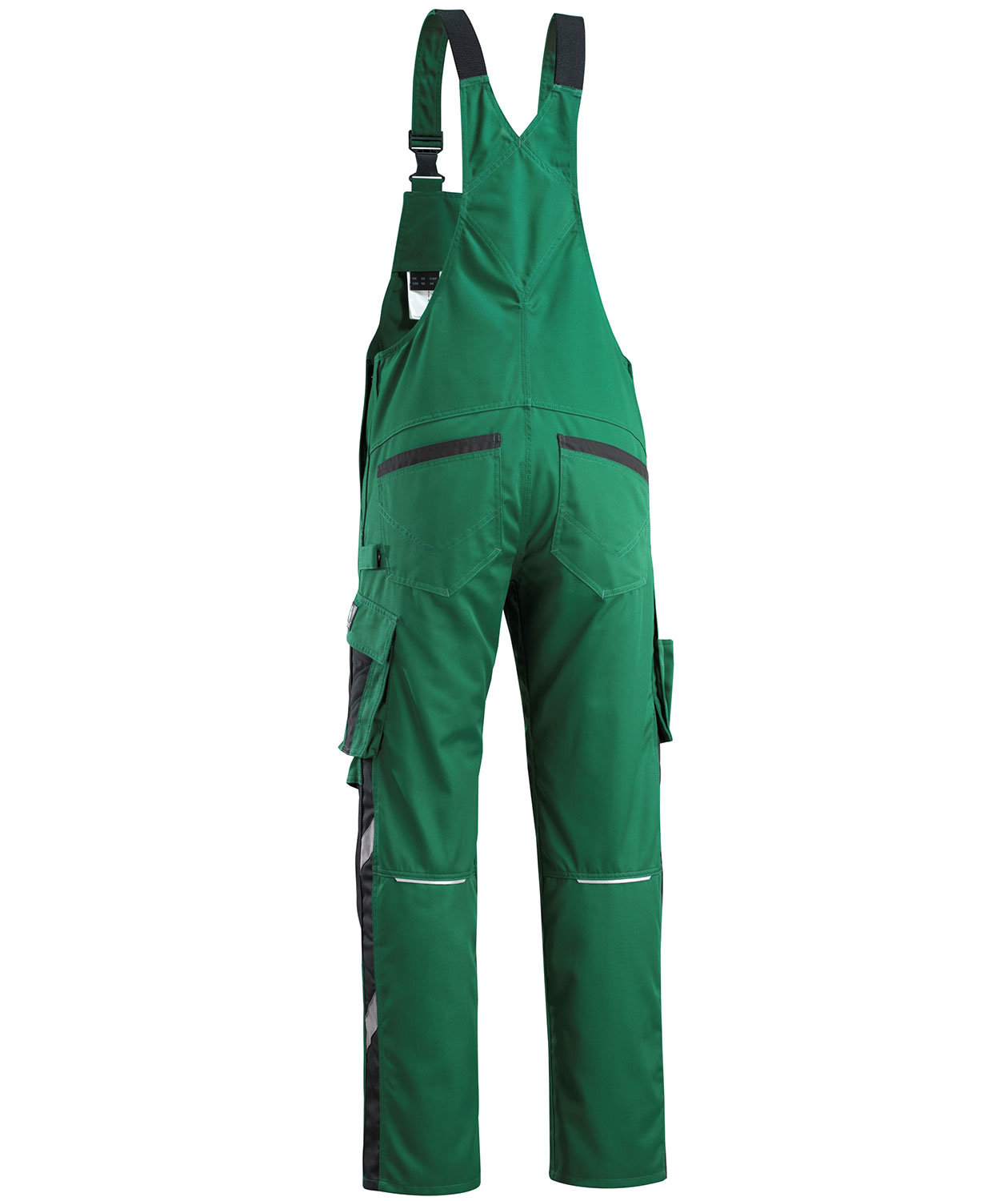 Mascot Unique Augsburg arbeidsselebukse, Gr&oslash;nn/Svart, large image number 2
